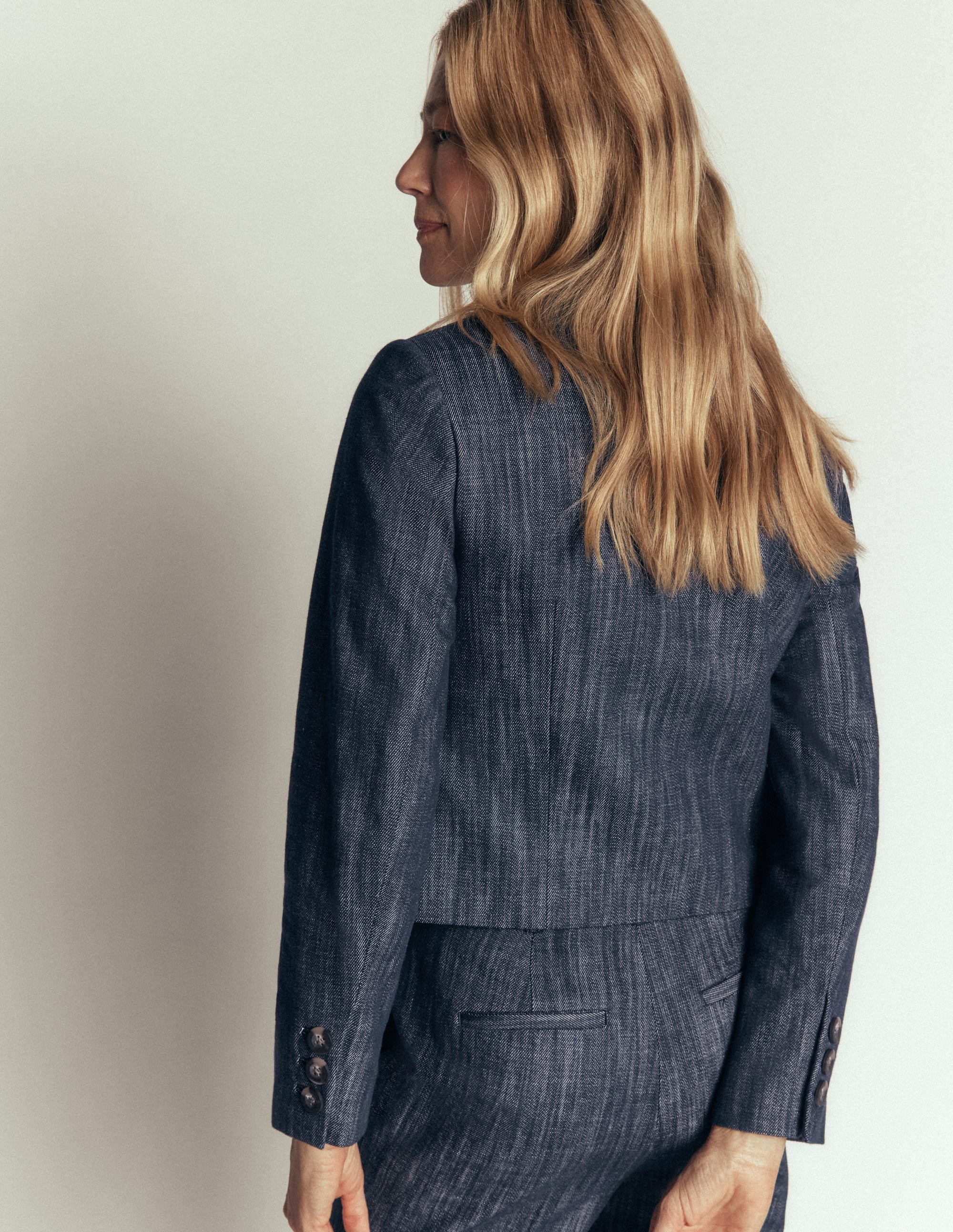 Dartmouth Twill-Blazer-Indigo - Image 3