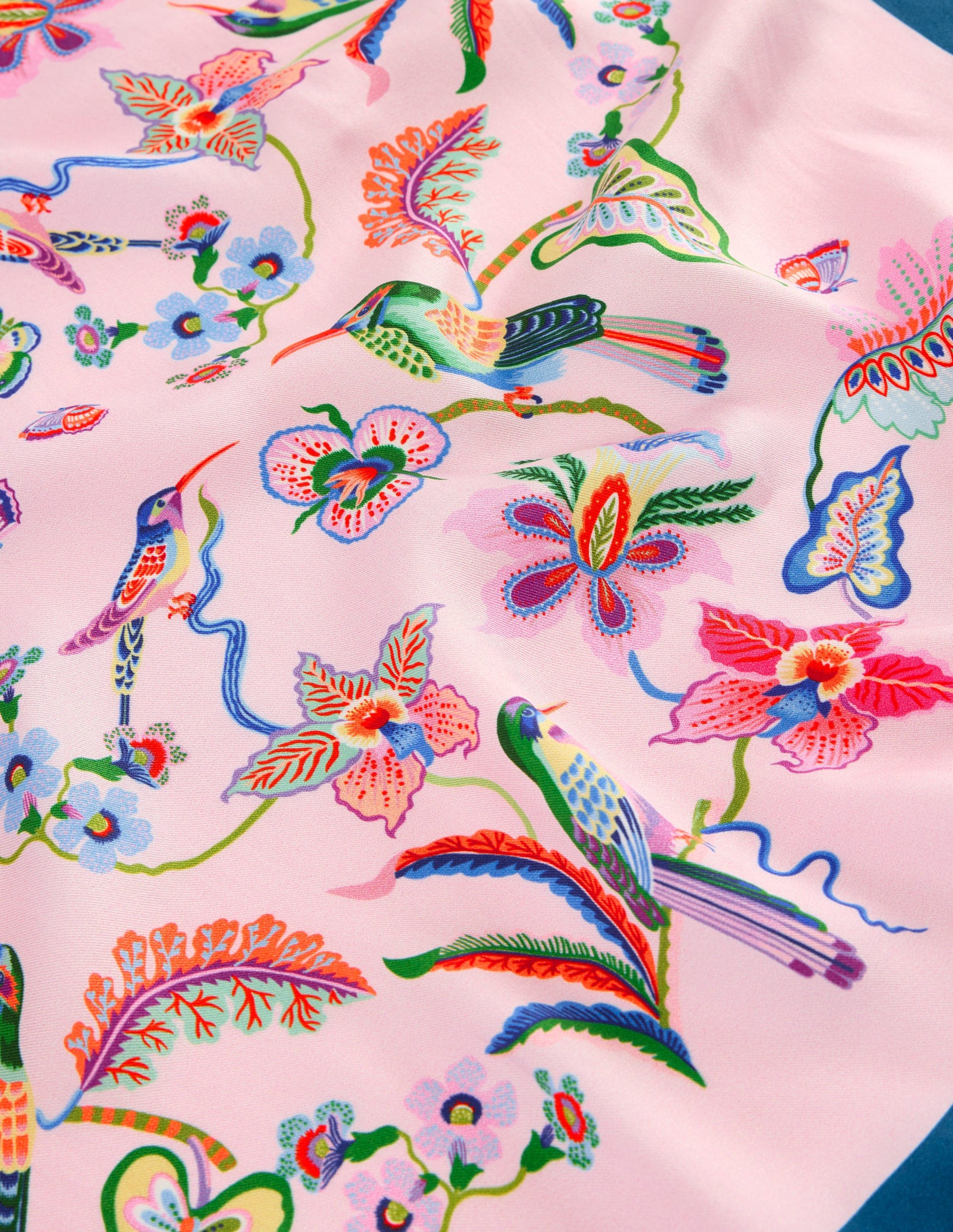 Quadratischer Seidenschal-Zusammenarbeit mit Sarah Gordon-3