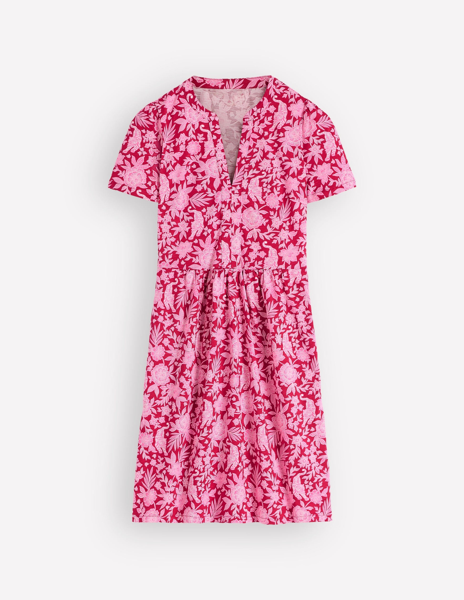 Robe Naomi à manches courtes-Grenade, motif Tigers Paradise-5