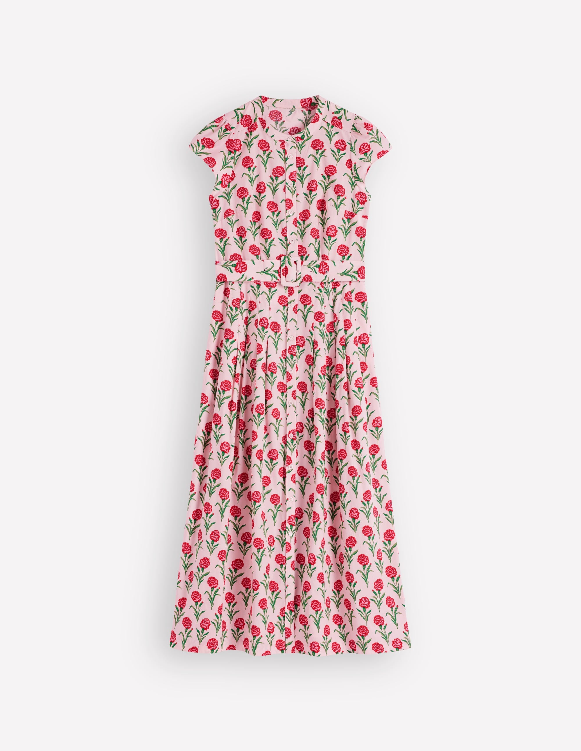 Arabella Maxikleid aus Baumwolle-Rosa Nelkenstiel - Image 8