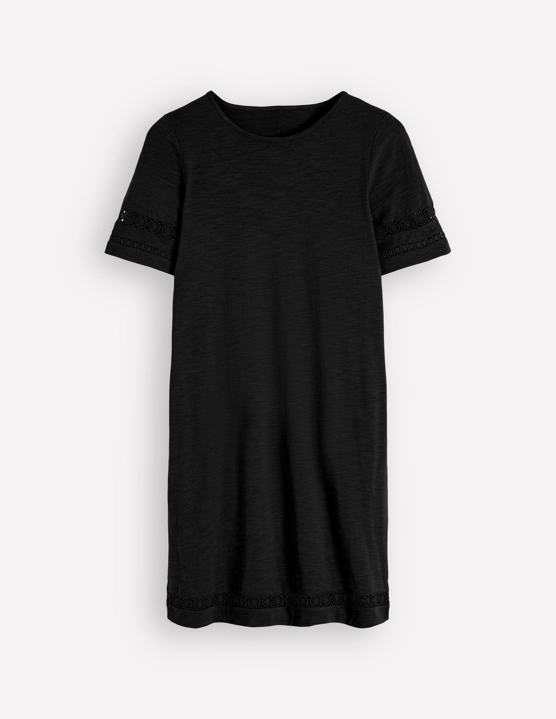 Hattie T-Shirt-Kleid aus Jersey-Schwarz-6