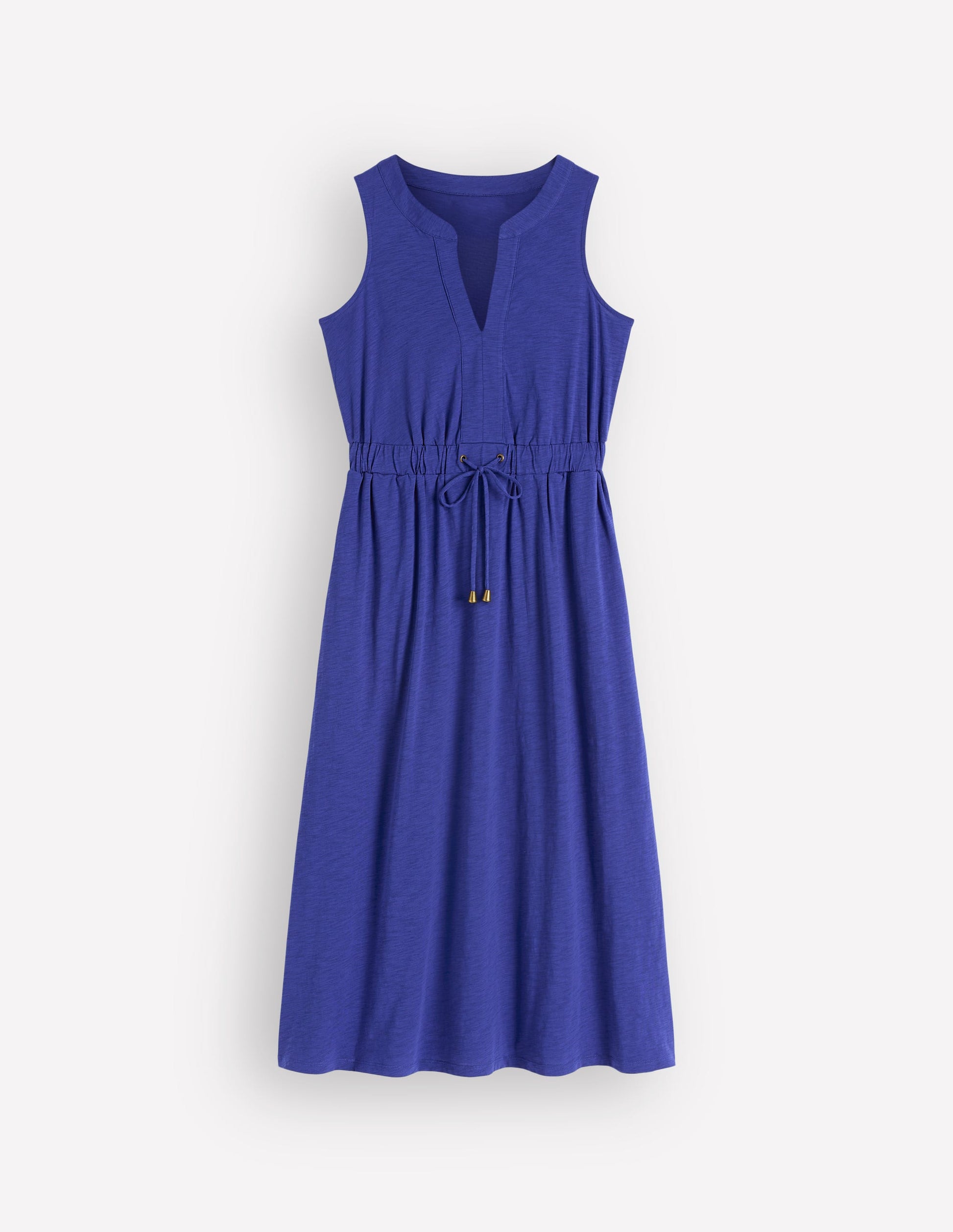 Delphine Jersey-Midikleid-Saphirblau-7