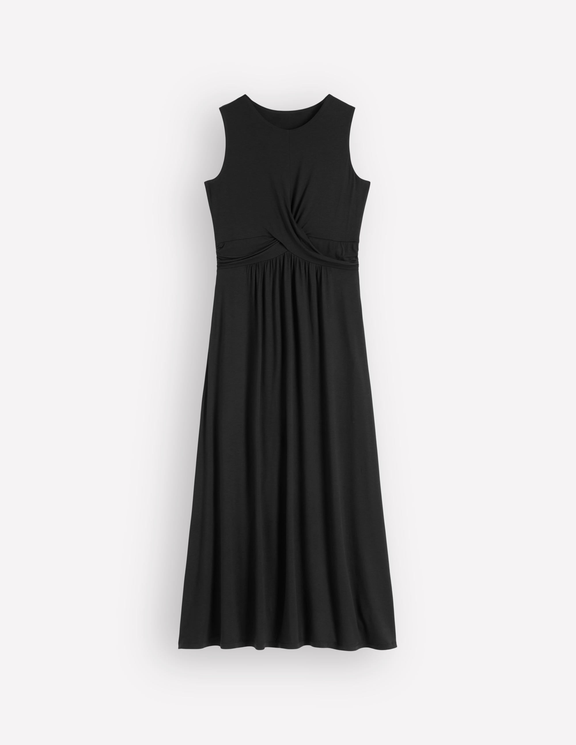 Zara Jerseykleid mit überkreuzter Taille-Schwarz - Image 5