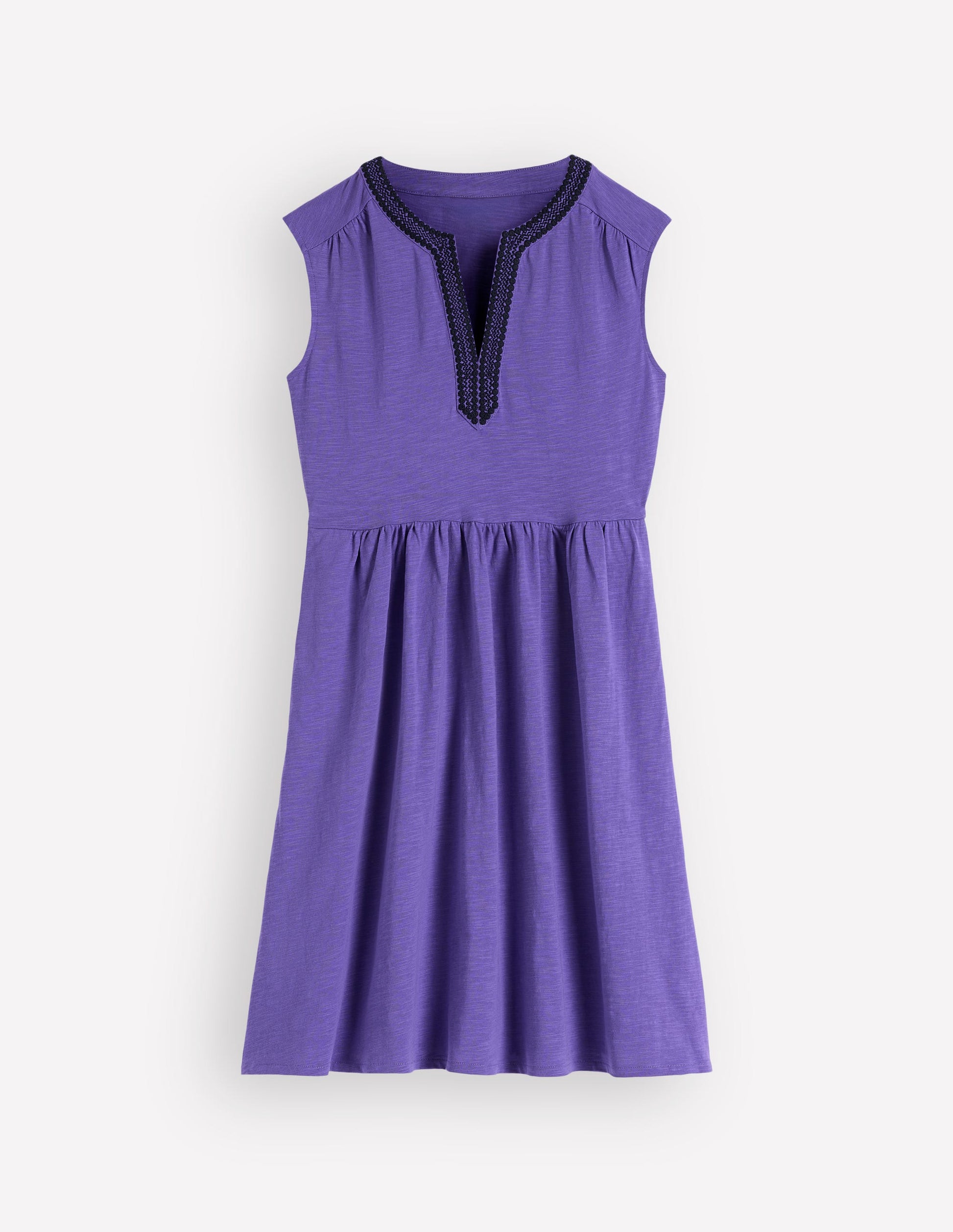 May Jersey Short Dress-Han Purple-6