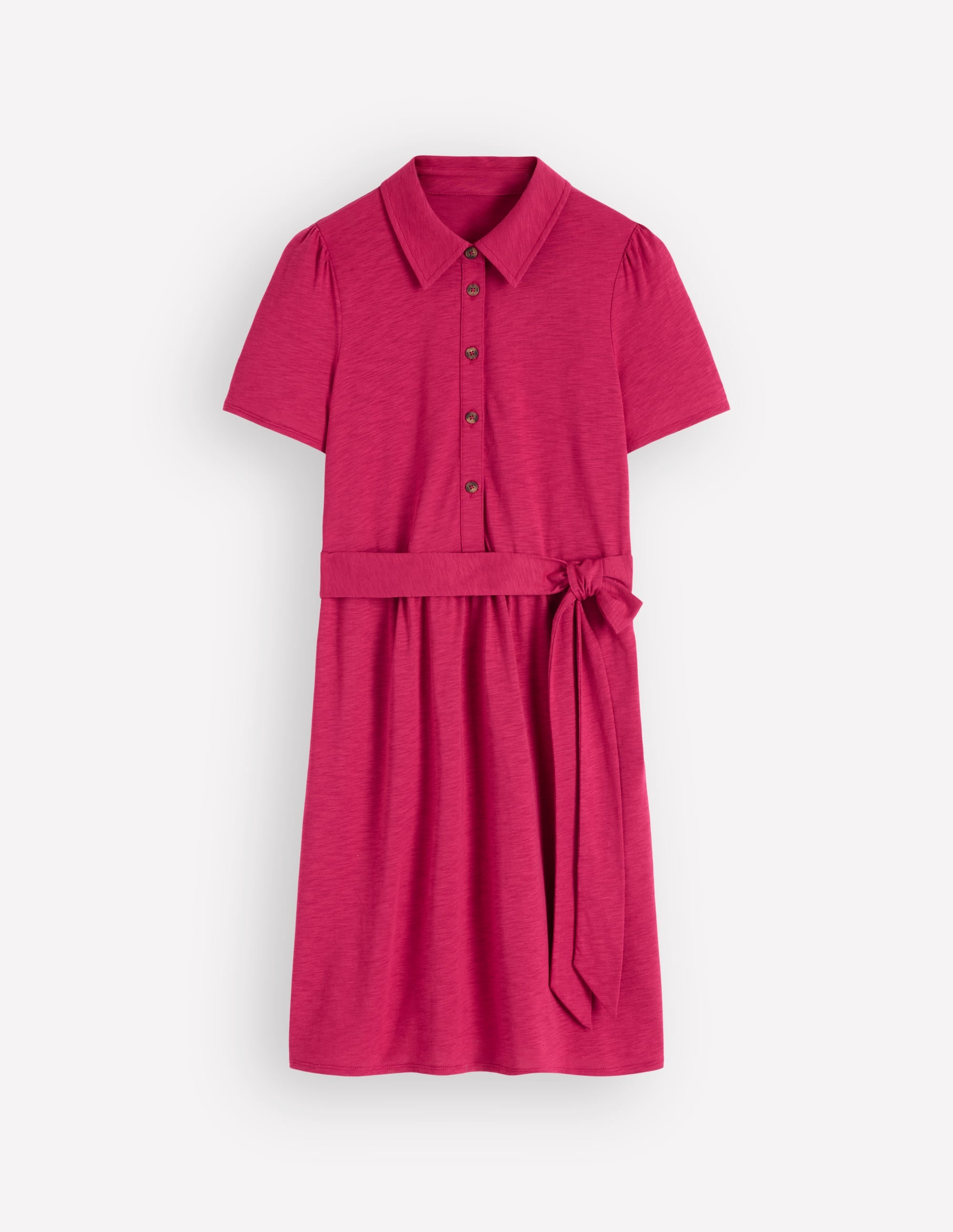 Patti Kurzes Jersey-Hemdblusenkleid-Süßkirsche - Image 6