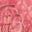 Robe longue en mousseline froissée-Motif Paradise Gardens rose