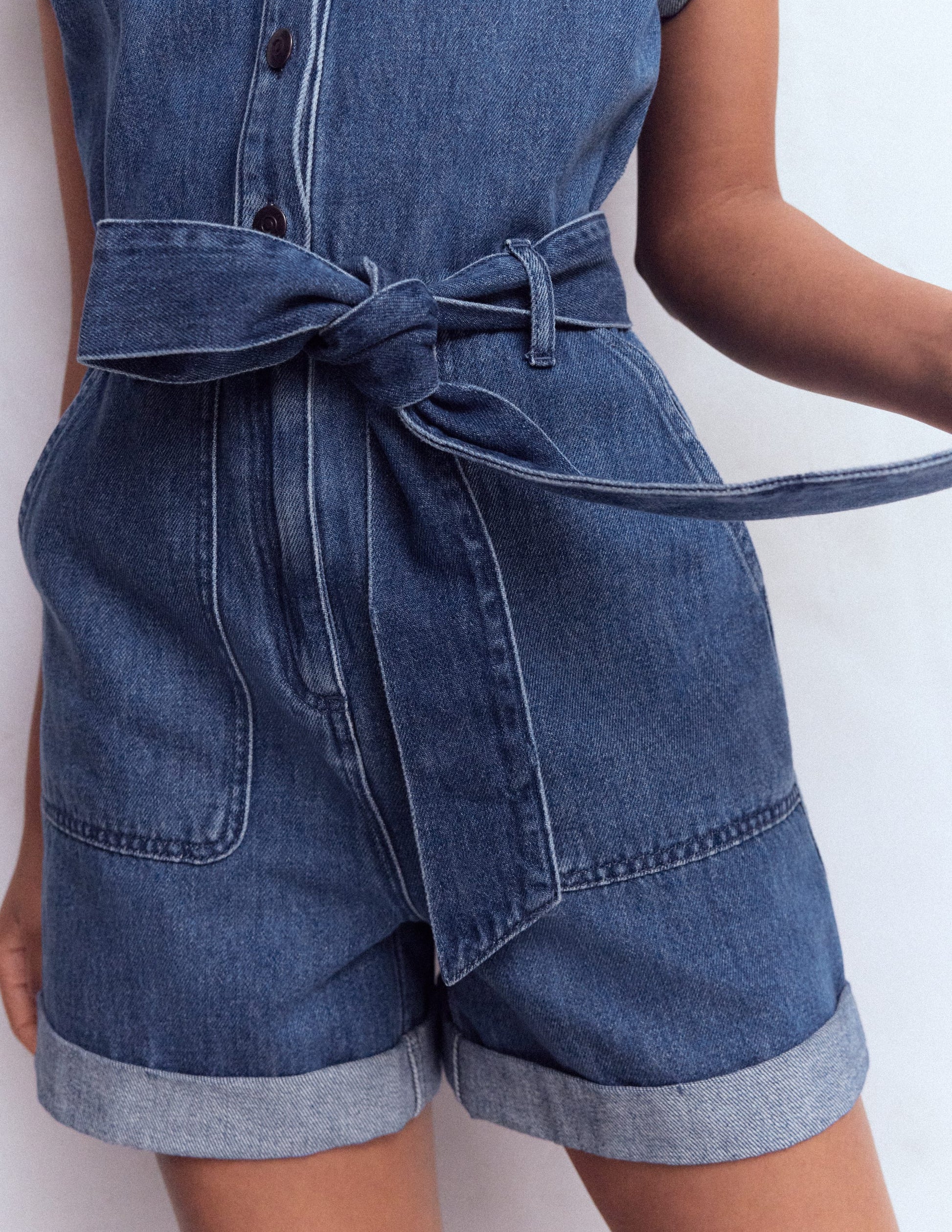 Kay Denim-Jumpsuit-Heller Used Look-2