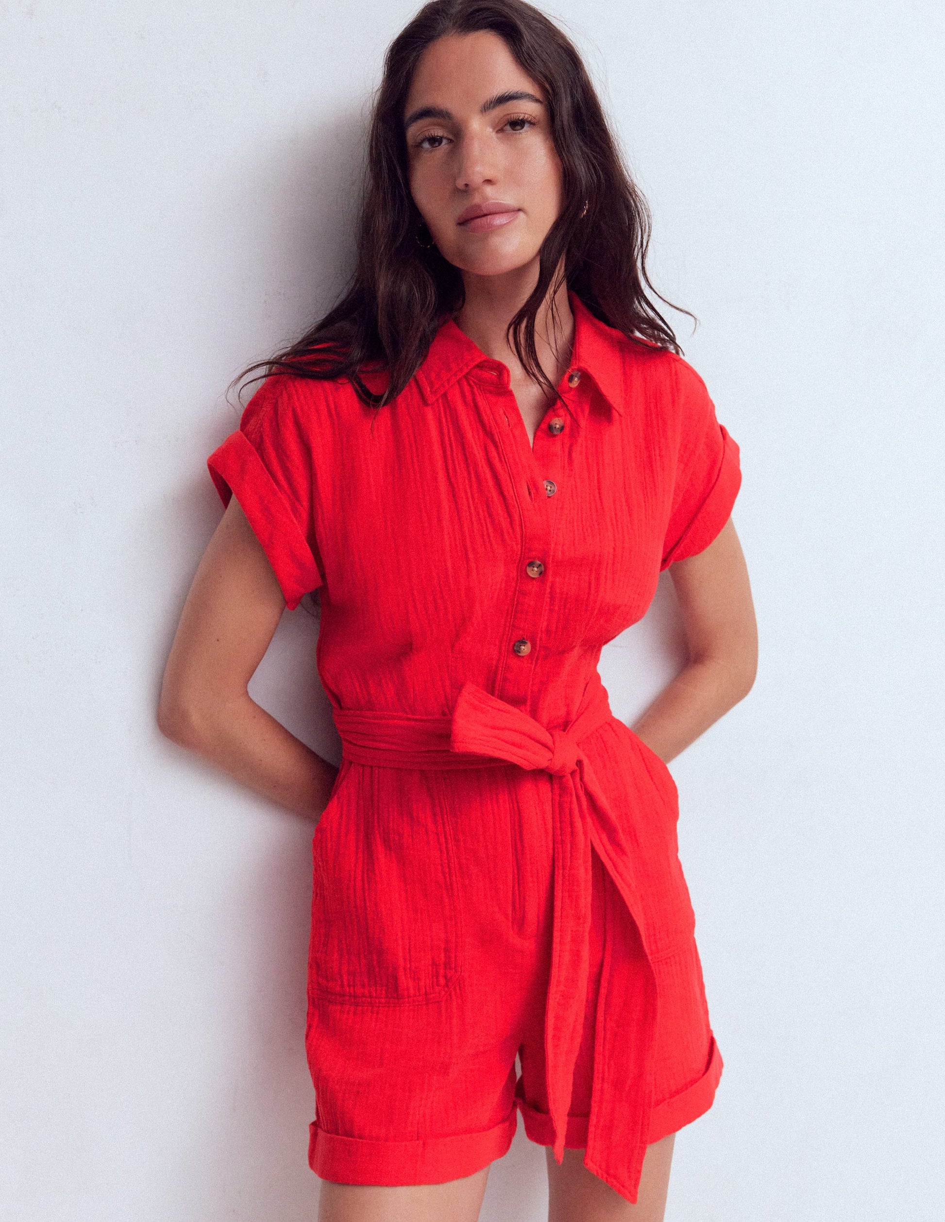 Kay Doppeltuch-Jumpsuit-Mohnblumenrot-4