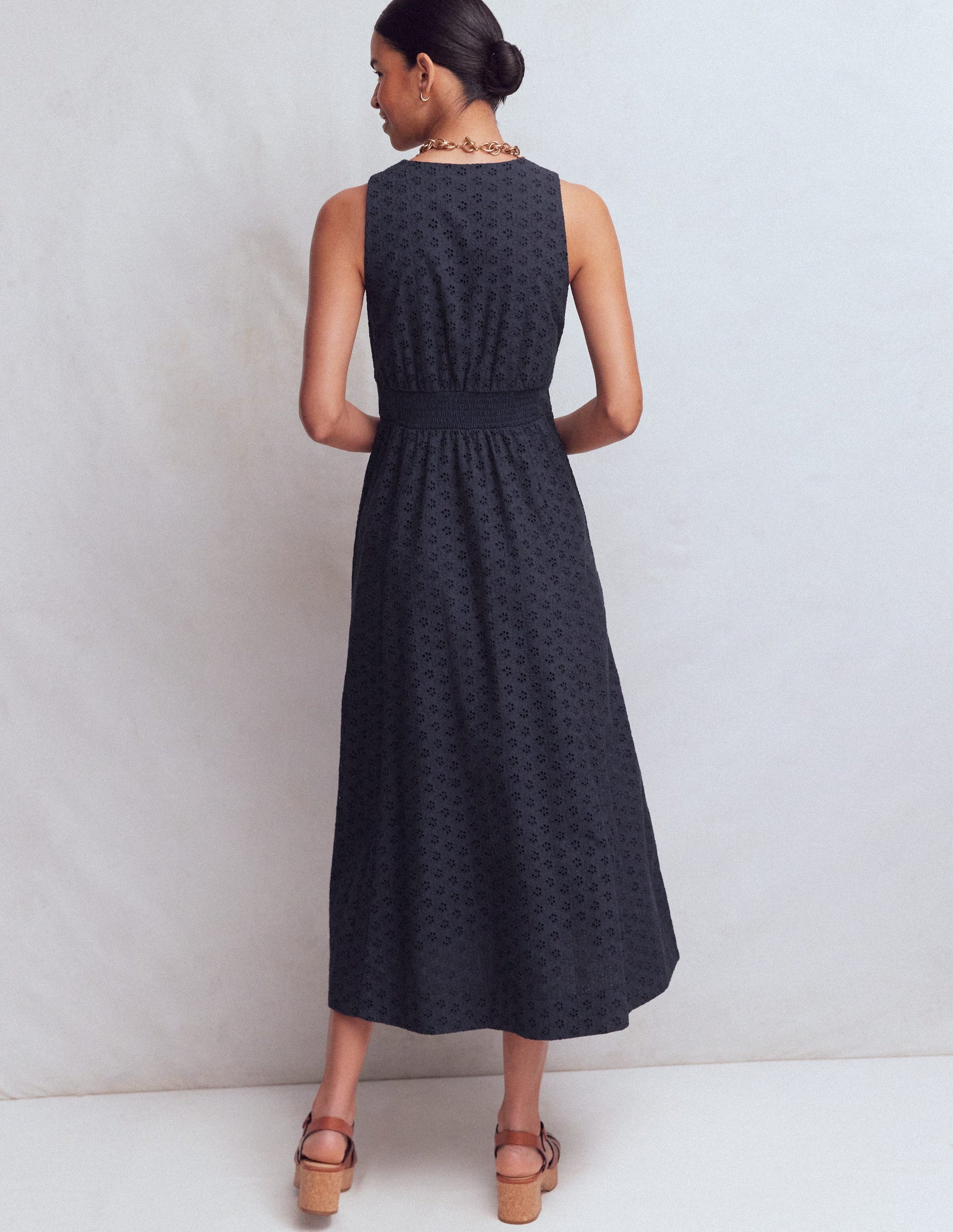 Catherine Broderie Dress-Navy Broderie-3