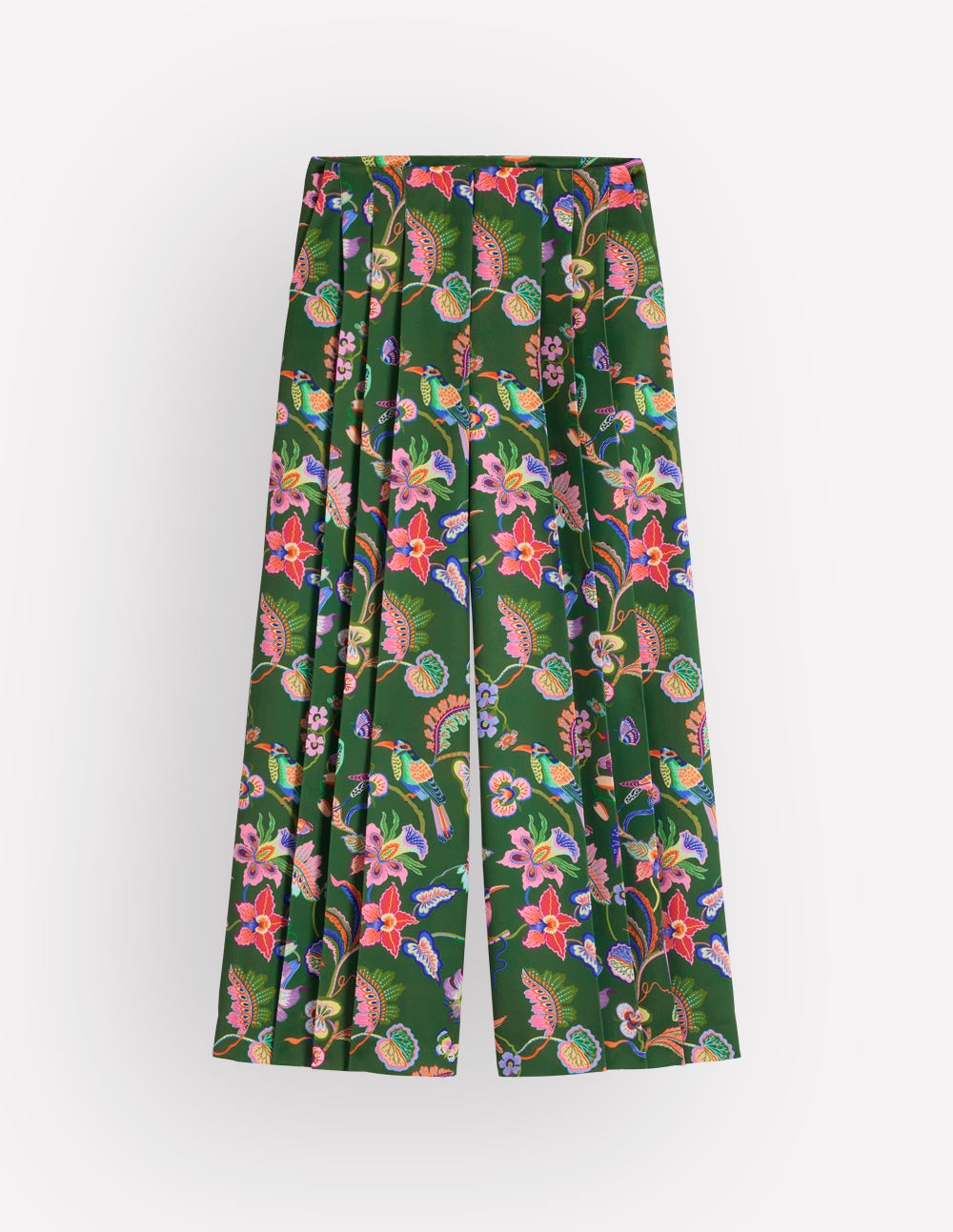 Regent Hose mit weitem Bein-Jägergrün, Orchideenhimmel - Image 7