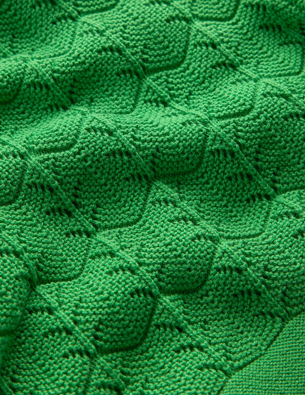 Gestrickte Pointelle-Shorts-Limettensaftgrün - Image 9