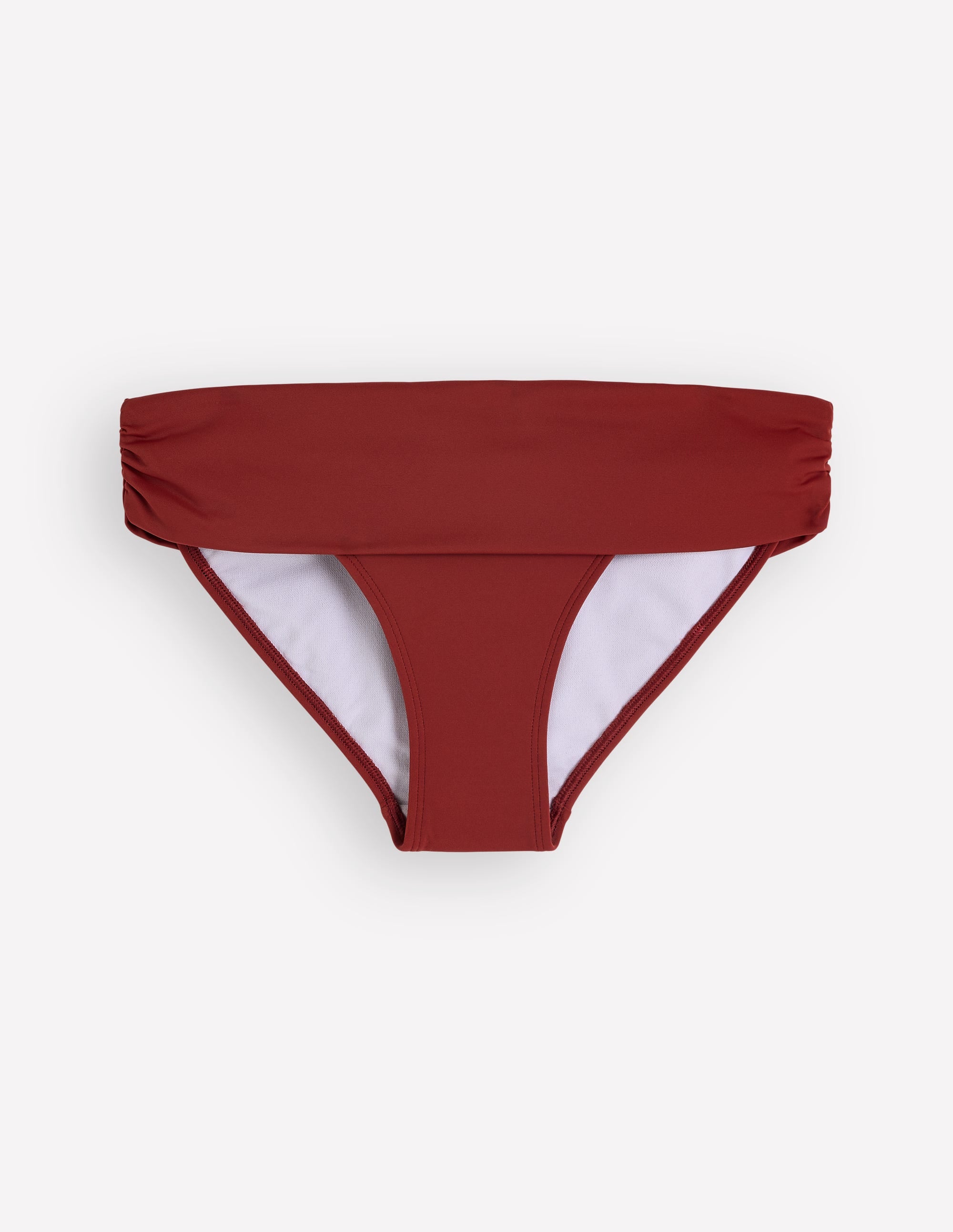 Bas de bikini intemporel à revers-Paprika - Image 6