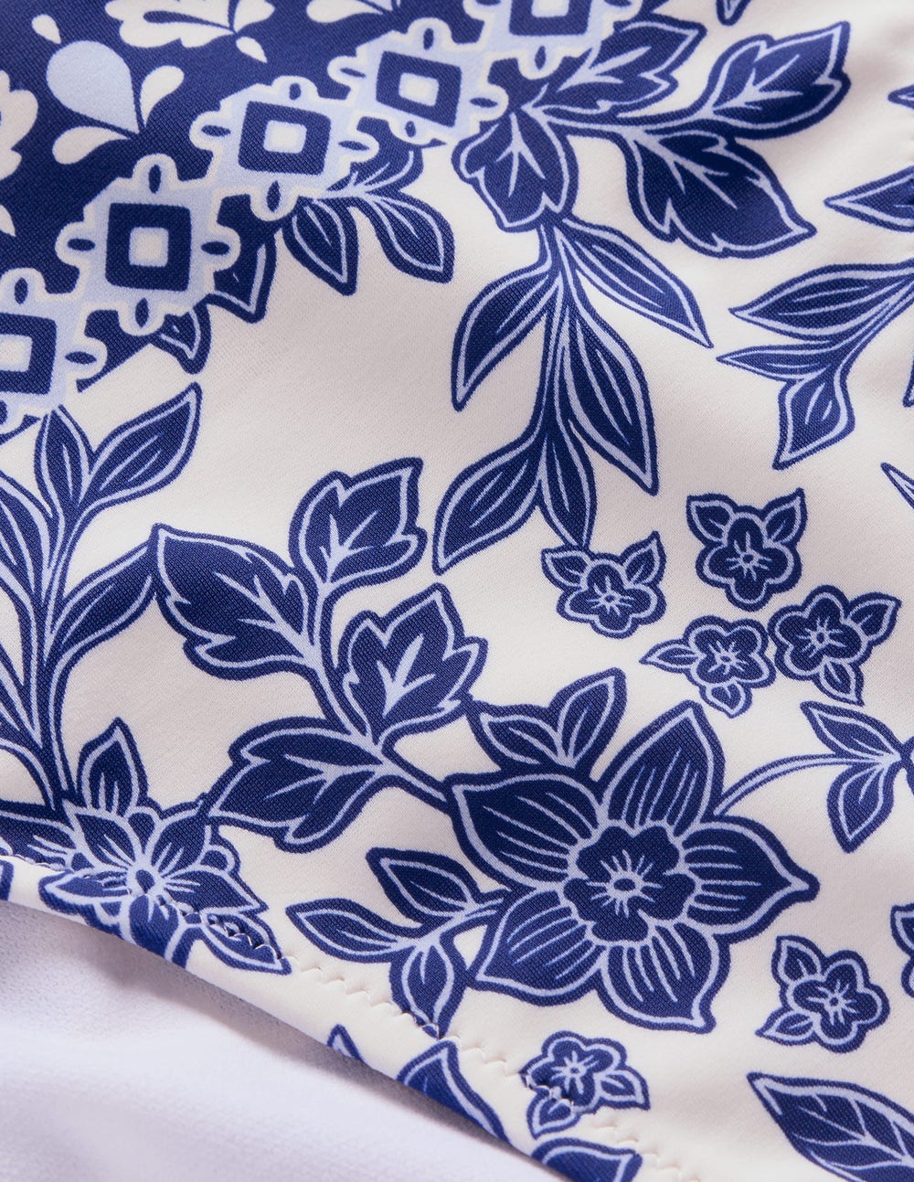 Bas de bikini intemporel-Bleu mazarine, motif Tigers Paradise - Image 7
