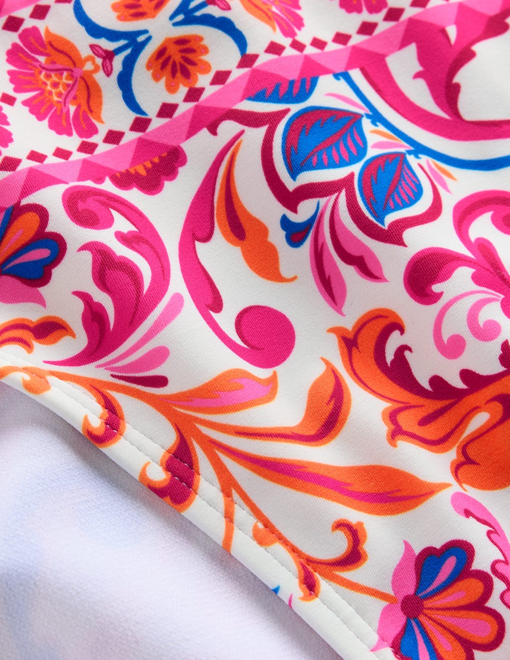 Porto Bikinihose-Rosa Power, Blühende Wiese-7