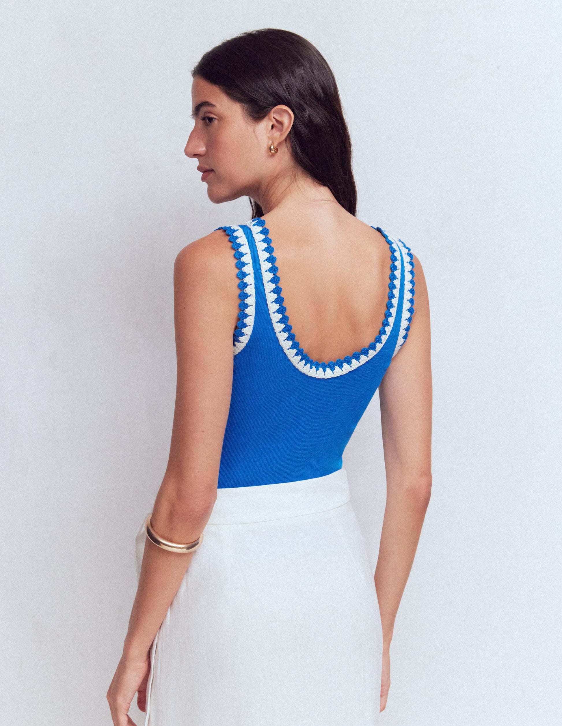 Maddie Top mit Besatz-Blau-3