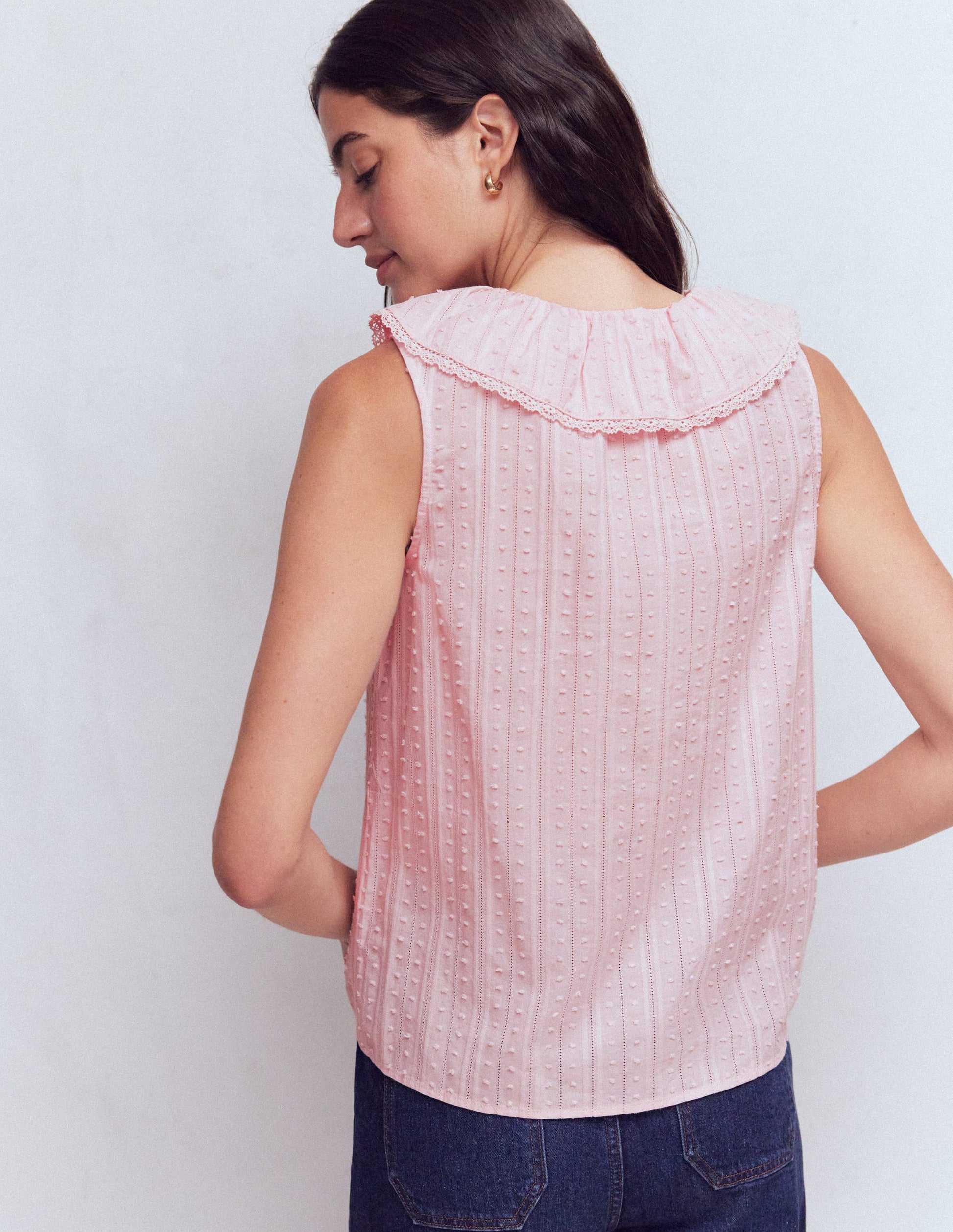 Eliza Sleeveless Top-French Pink-3