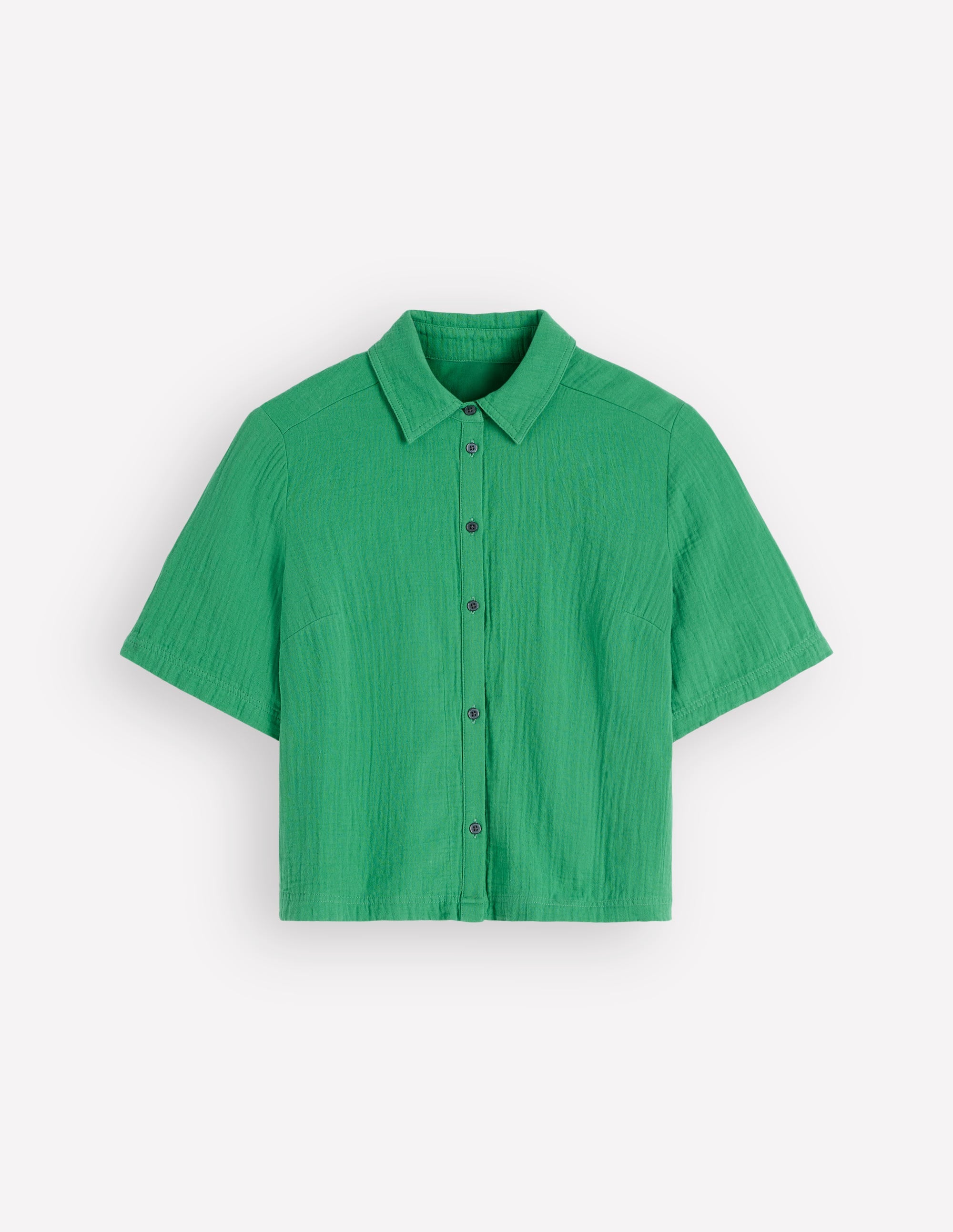 Double Cloth Shirt-Leprechaun Green - Image 6