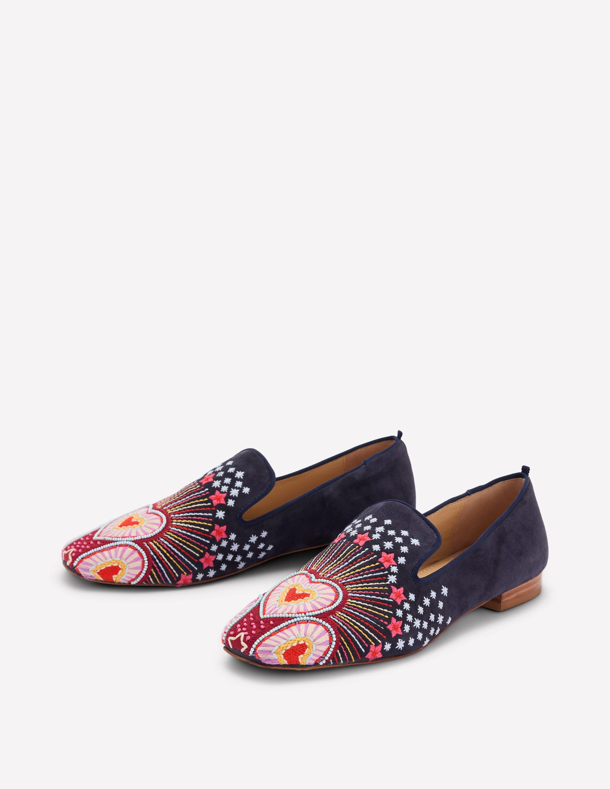 Loafer im Slipper-Stil-Marineblau - Image 4