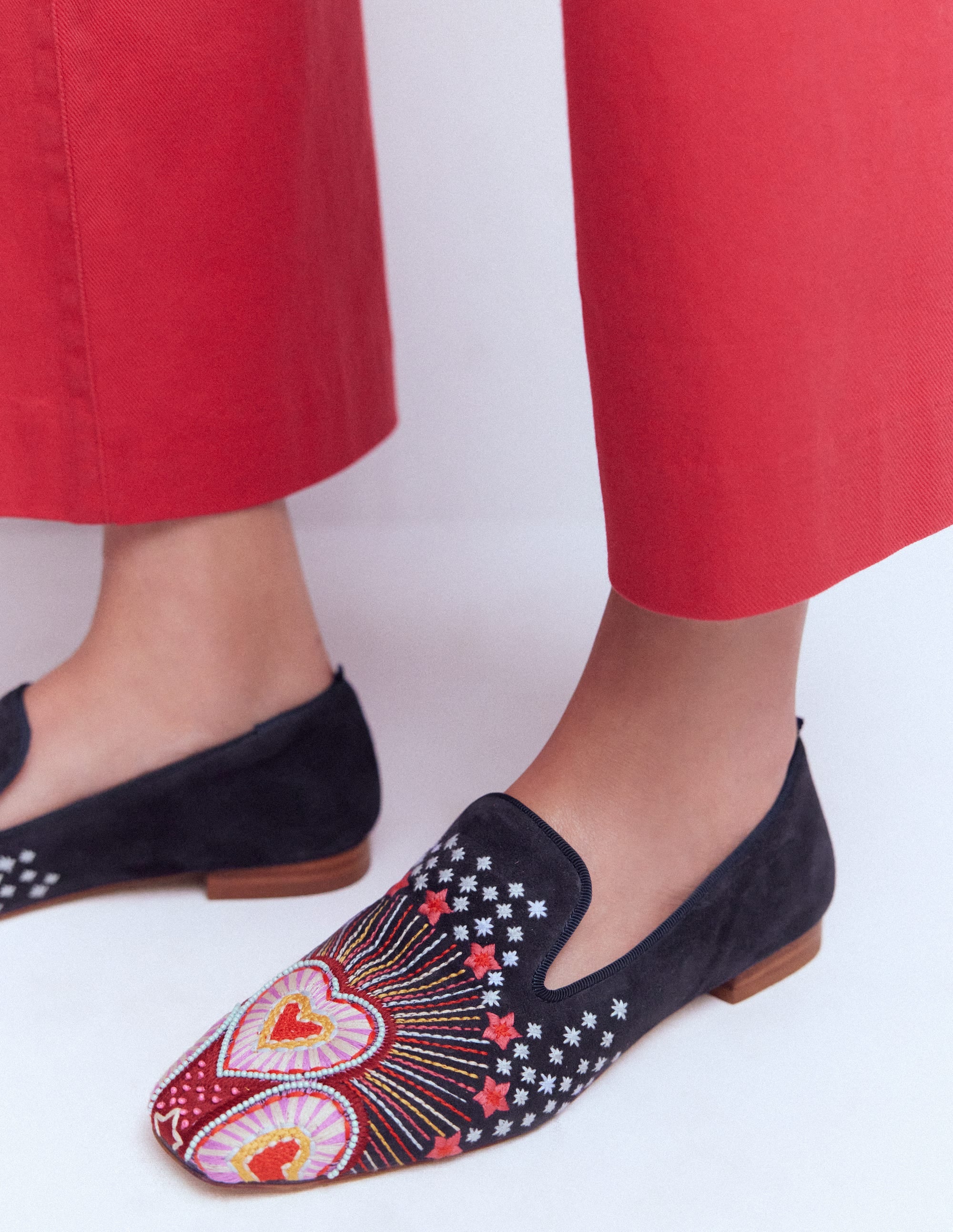 Loafer im Slipper-Stil-Marineblau - Image 2