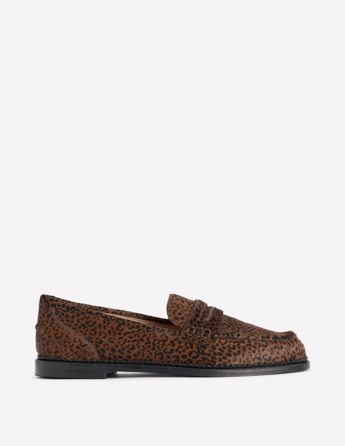 Nya Pennyloafer-Mini Leopardenmuster