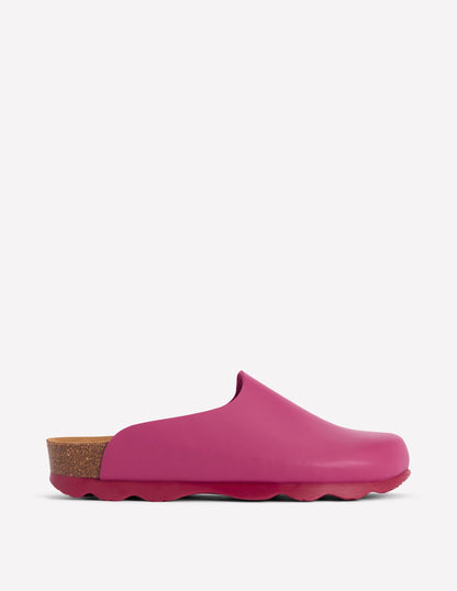 Lyla Clogs in Blockfarben-Pink/Rot-1