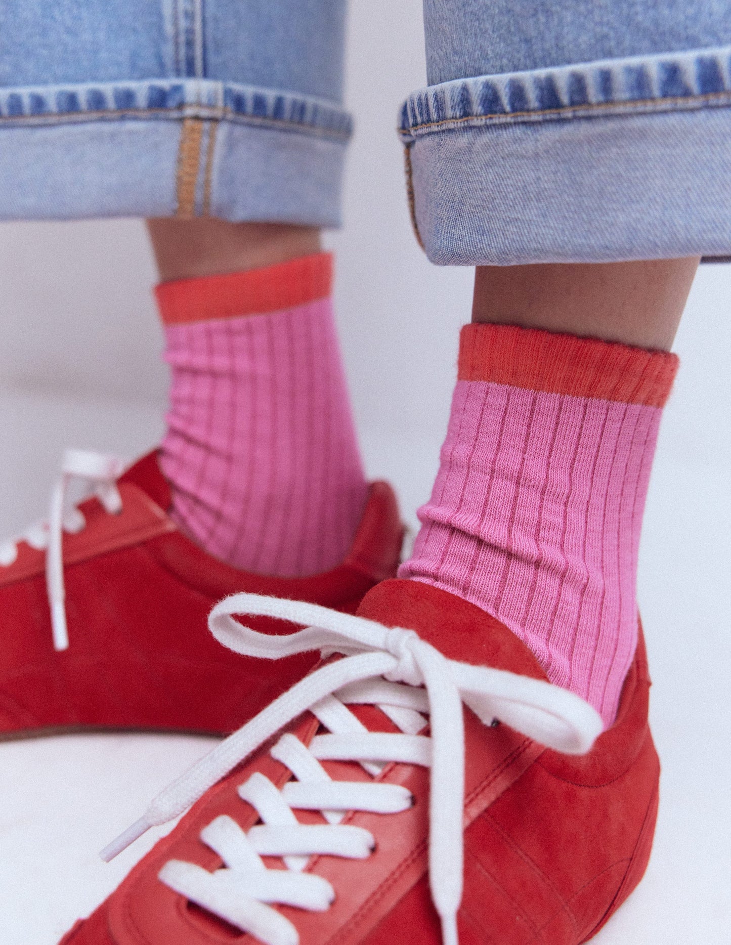 Chaussettes colourblock-Multi