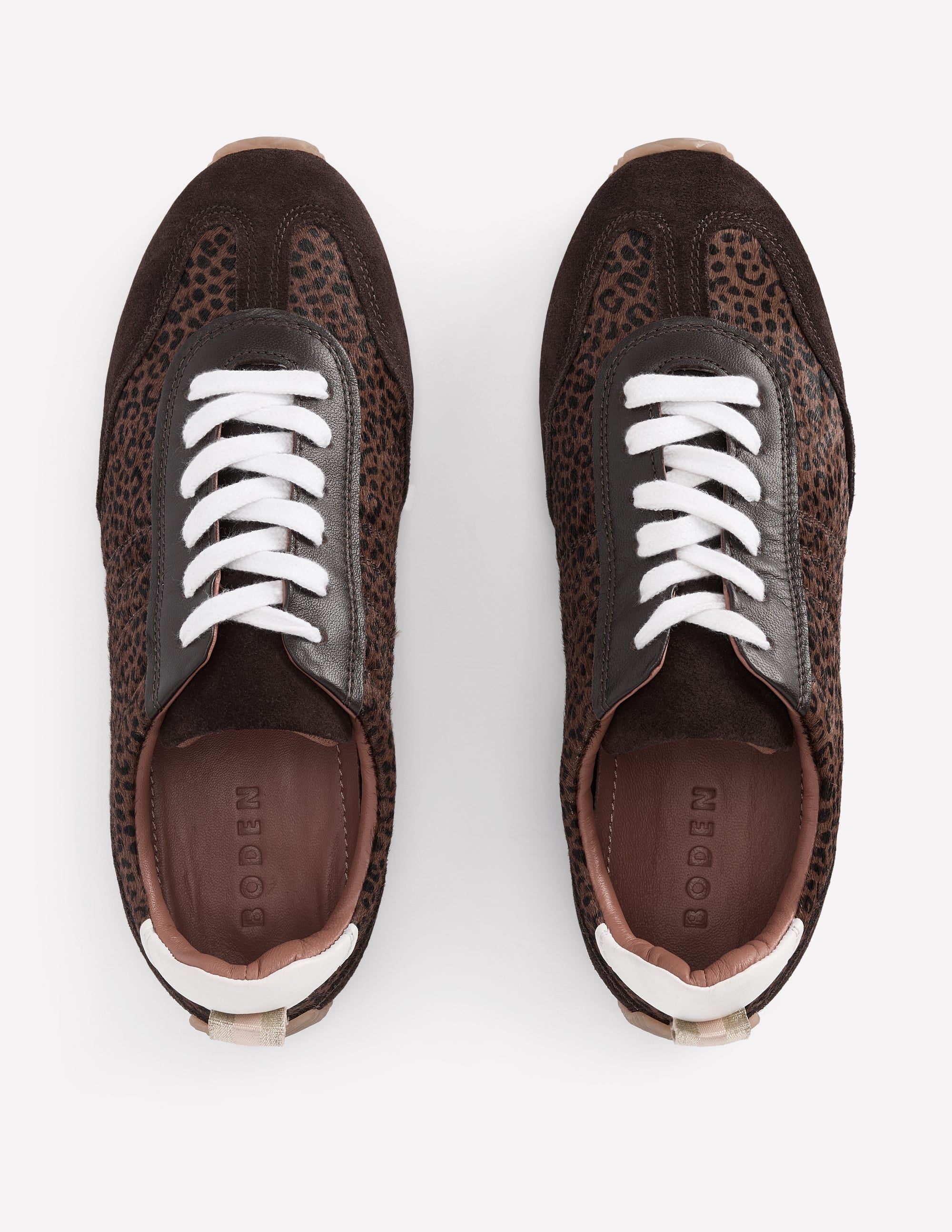 Delphine Sneaker mit schmaler Sohle-Mohair, Leopardenmuster - Image 7
