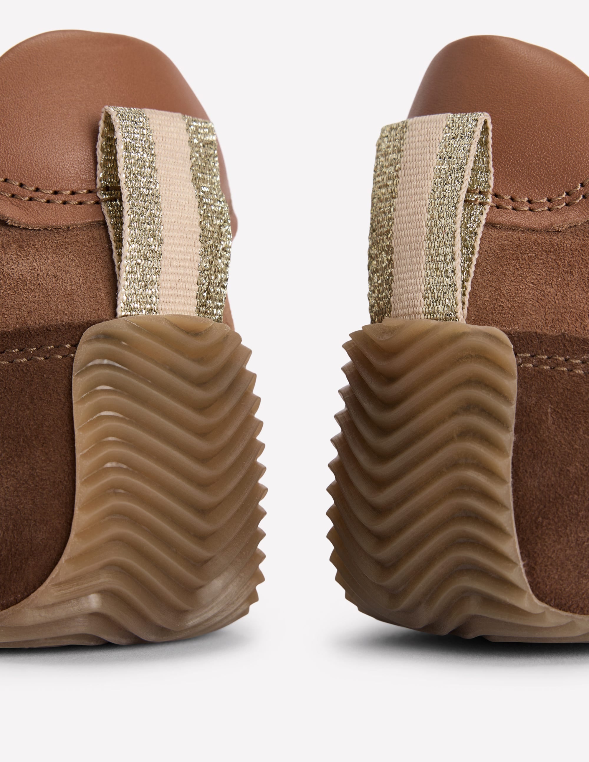 Delphine Sneaker mit schmaler Sohle-Hellbraun - Image 5