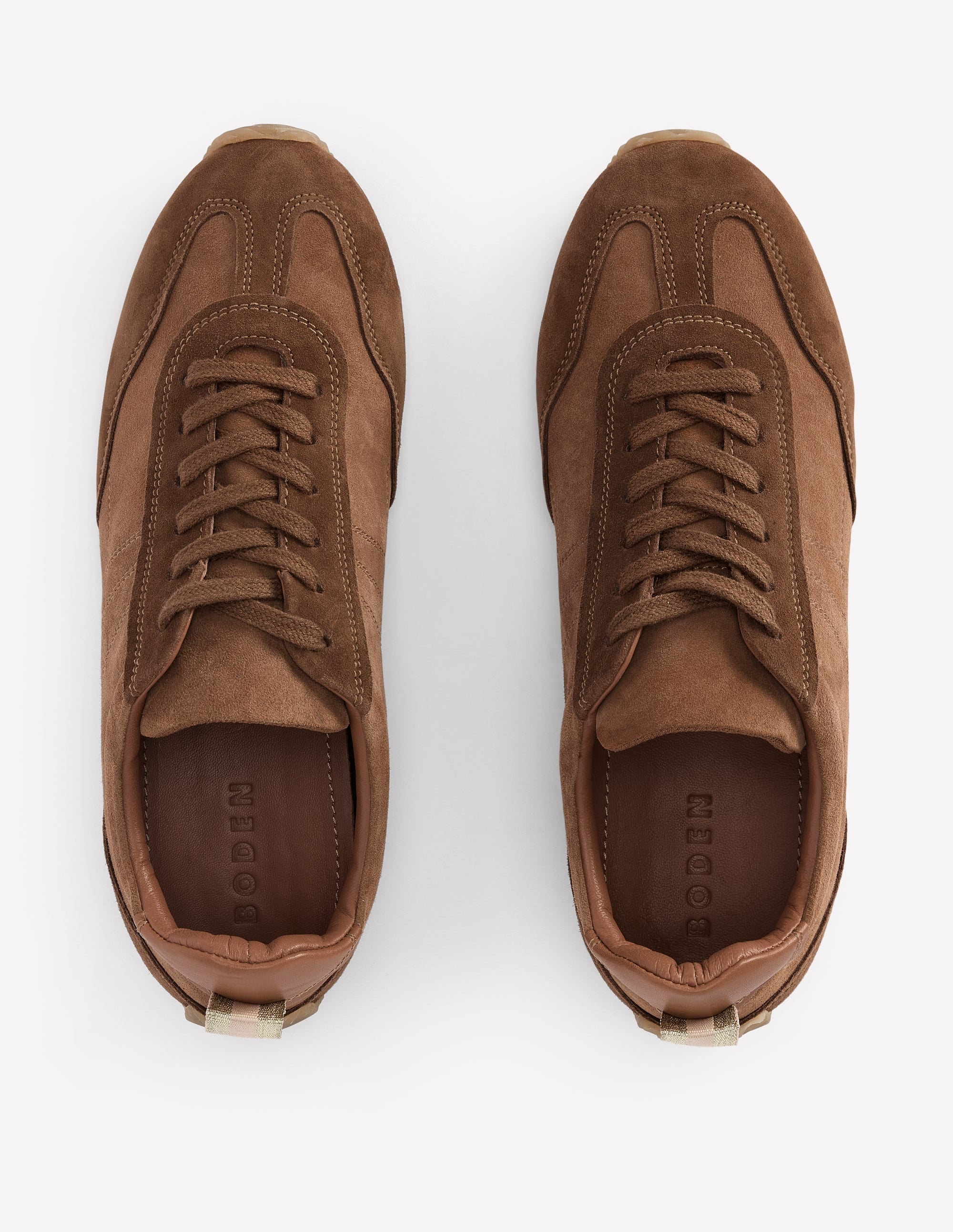 Delphine Sneaker mit schmaler Sohle-Hellbraun - Image 6