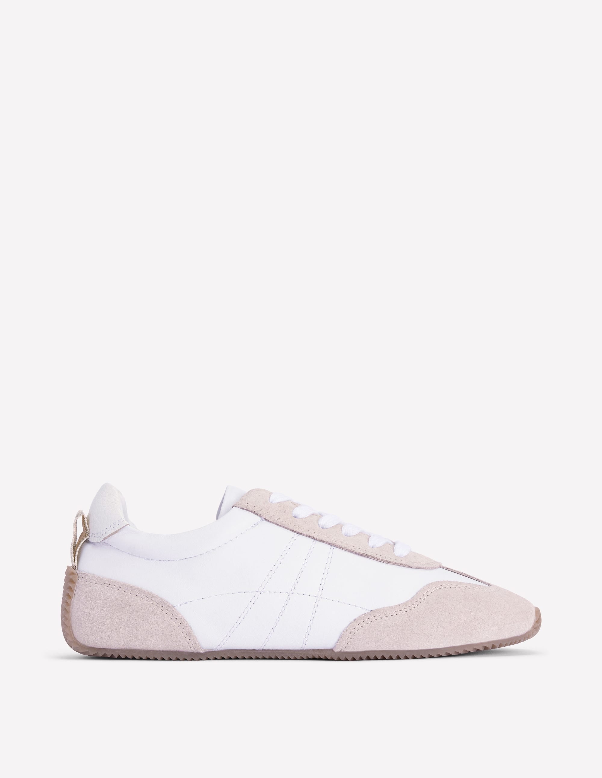Delphine Sneaker mit schmaler Sohle-Weiß Mix - Image 1