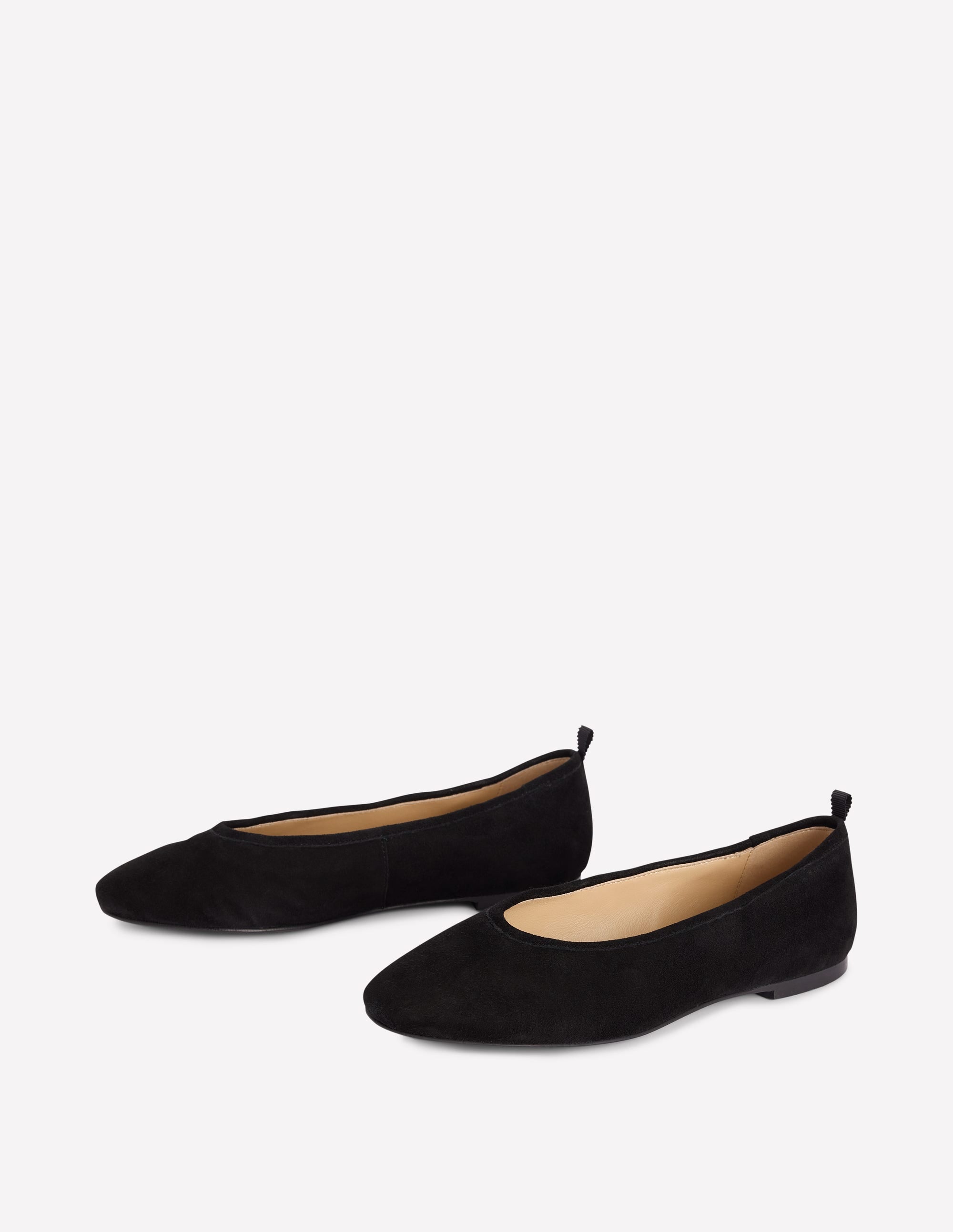 Hoch geschnittene Ballerinas-Schwarz - Image 3