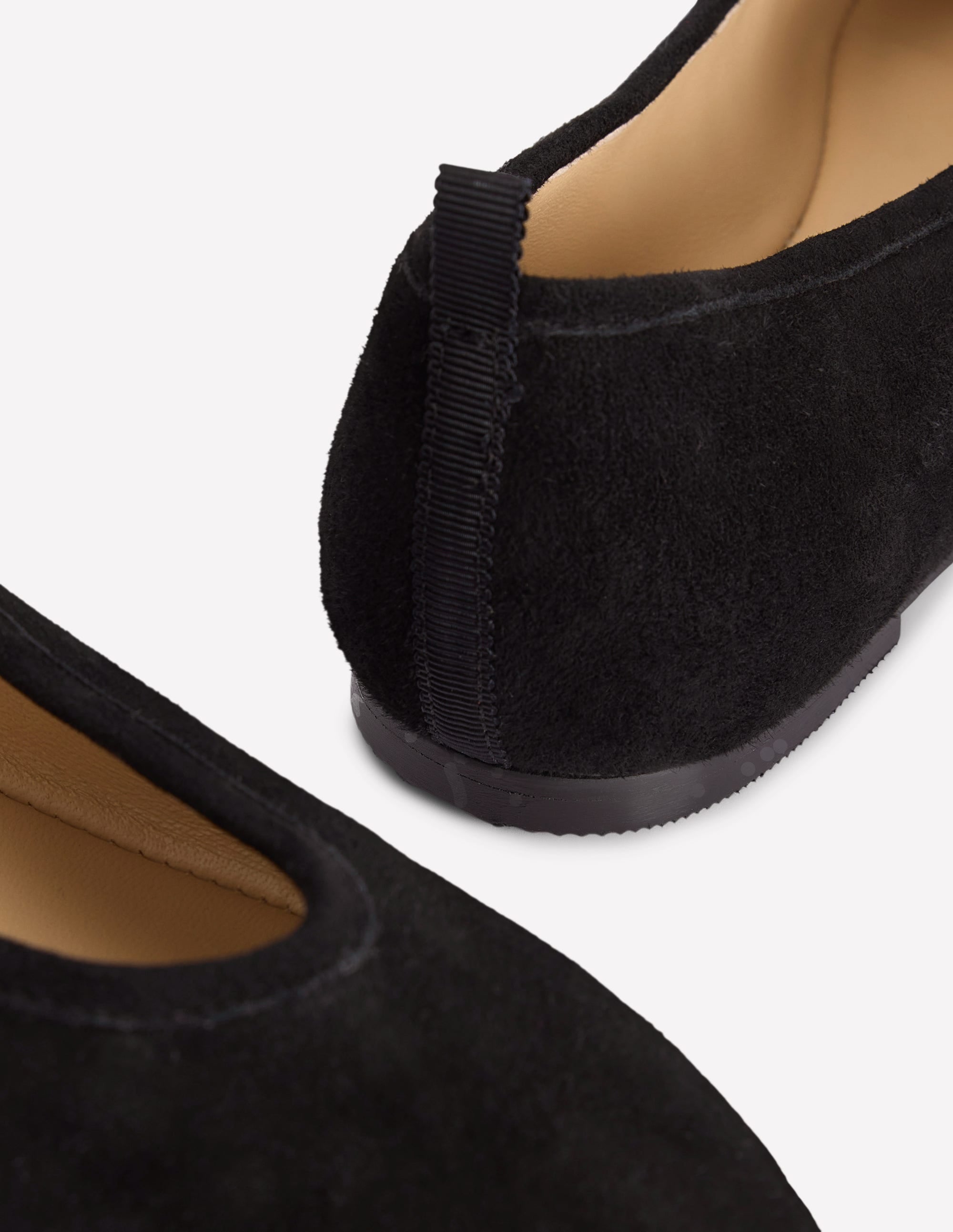 Hoch geschnittene Ballerinas-Schwarz - Image 4