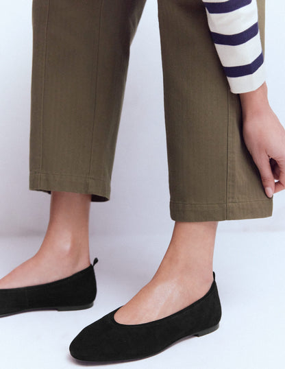 Hoch geschnittene Ballerinas-Schwarz-2