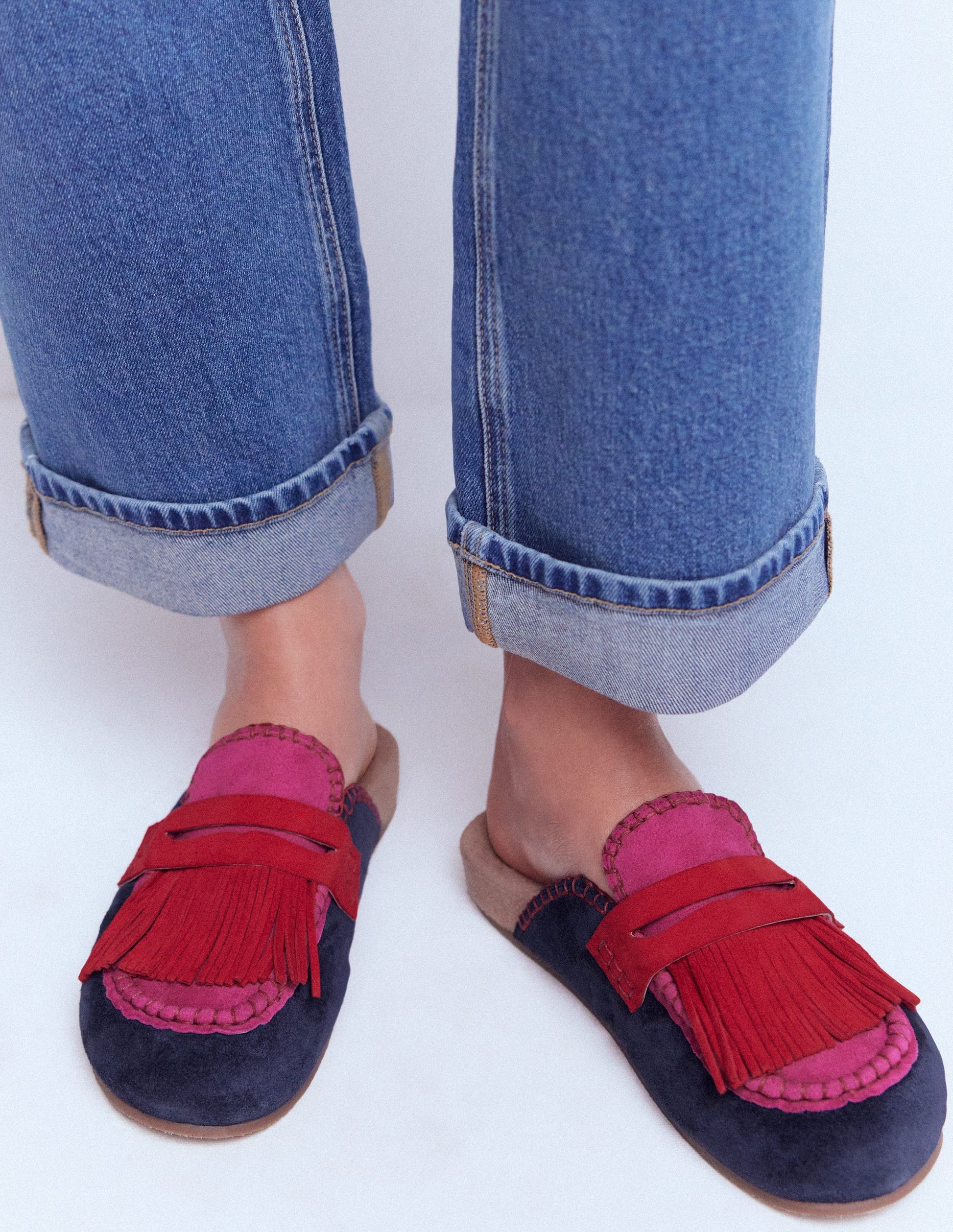 Etta Ghillie-Pantoletten-Blockfarben-2