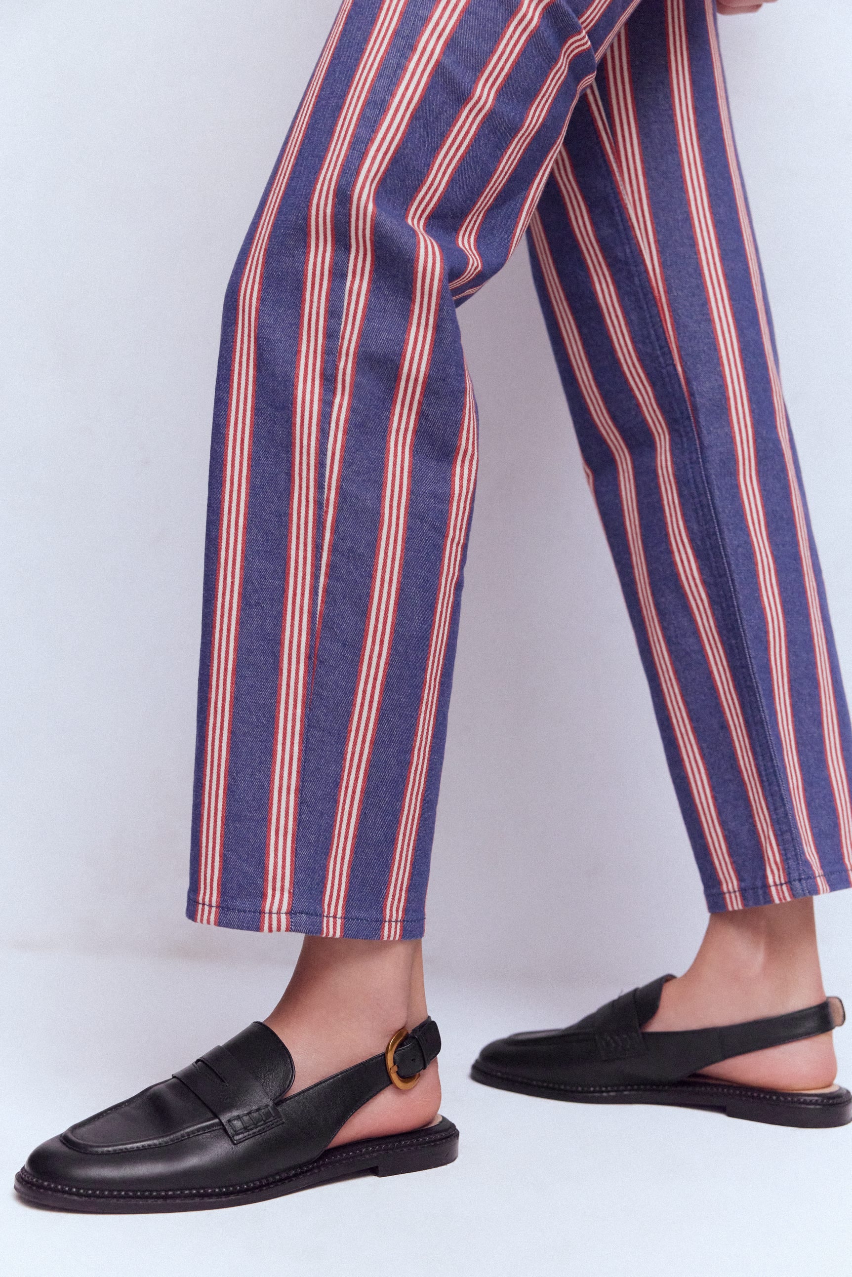 Mocassins à bride arrière-Noir-2