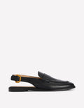Mocassins Nya à bride arrière-Noir