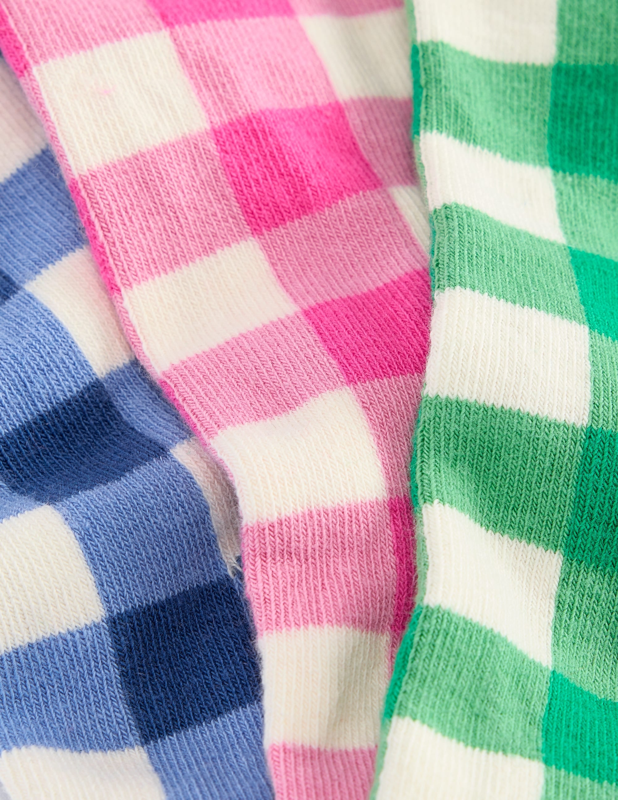 Socken mit Vichykaro im 3er-Pack-Vichykaro 3er-Pack - Image 3