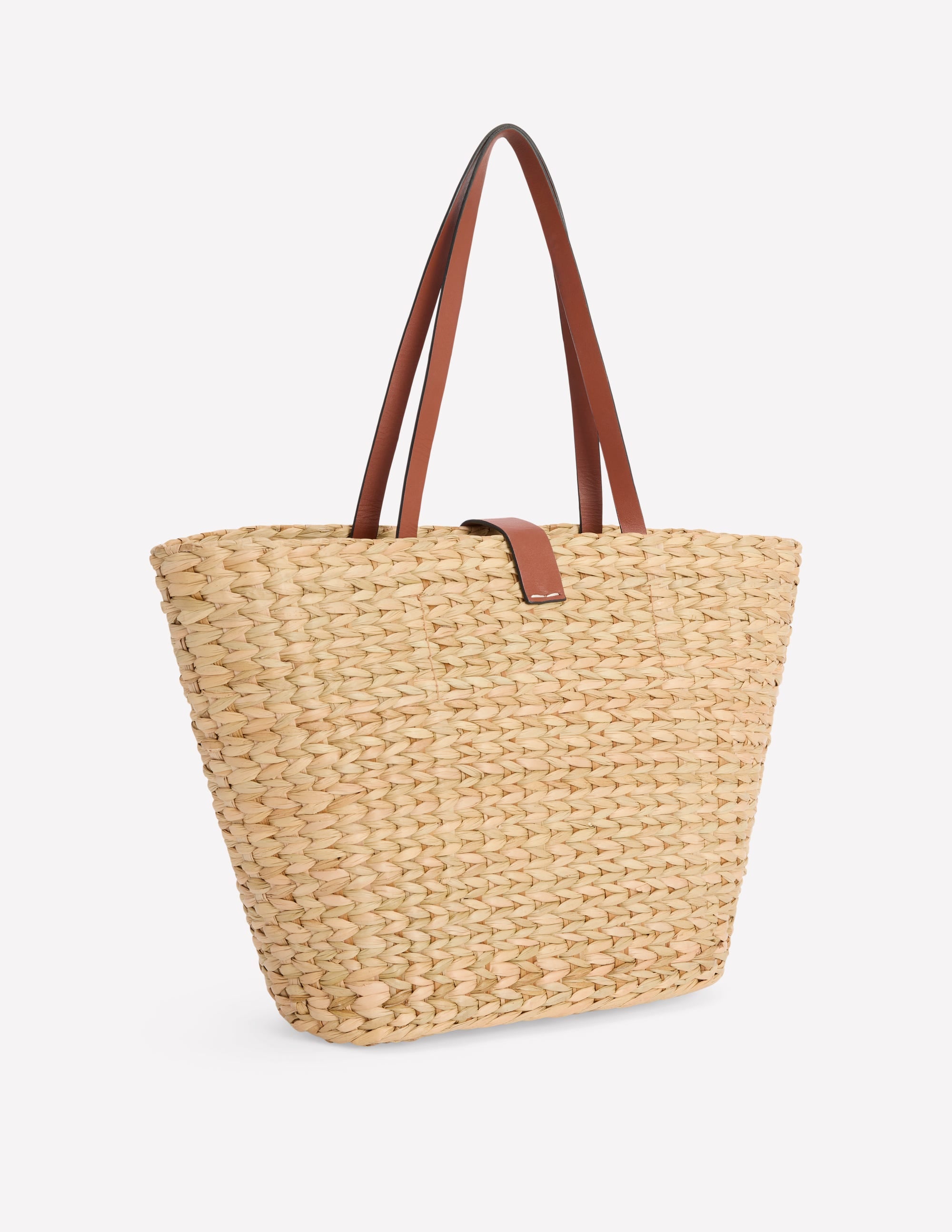 Cabas à boucle-Raphia naturel - Image 3