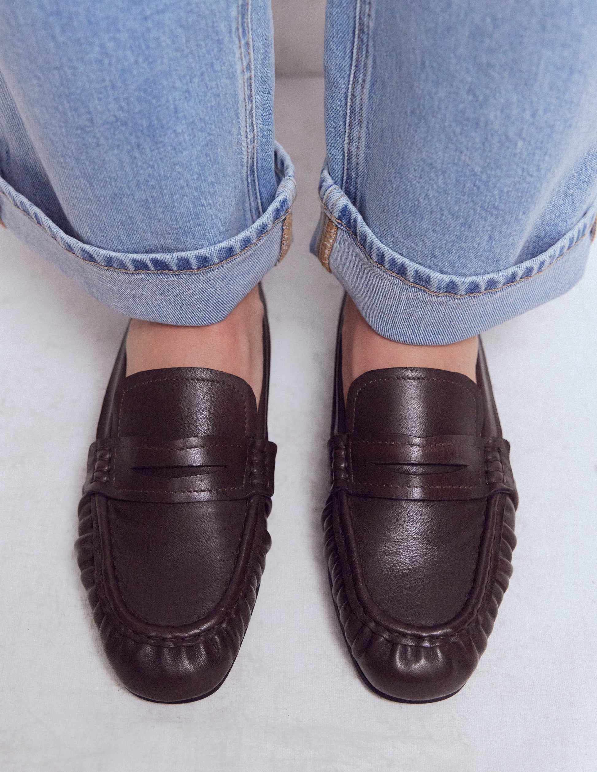 Super Soft Flexi Loafer-Bitter Chocolate-3