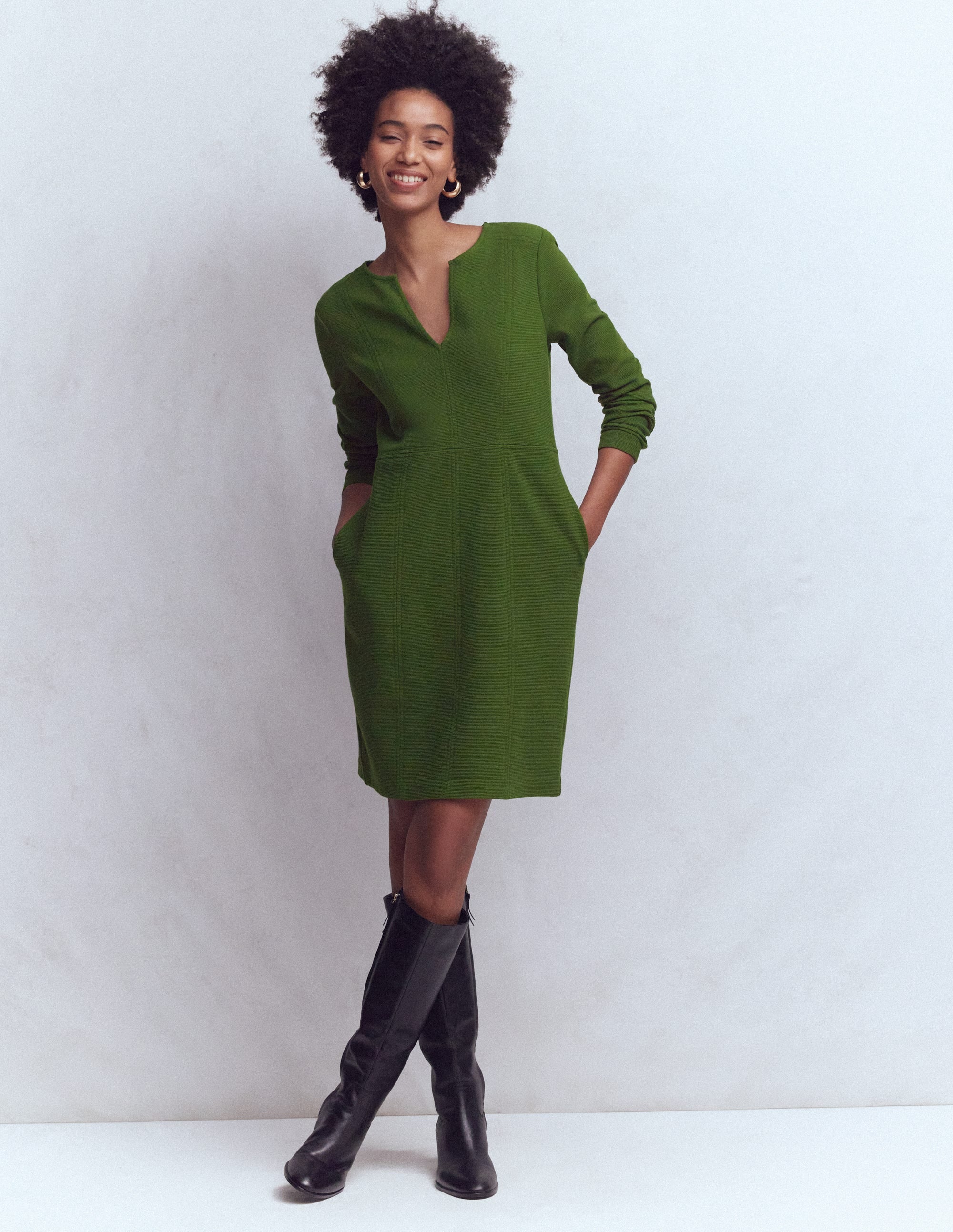 Colette Ottoman-Etuikleid-Grüne Fichte - Image 1