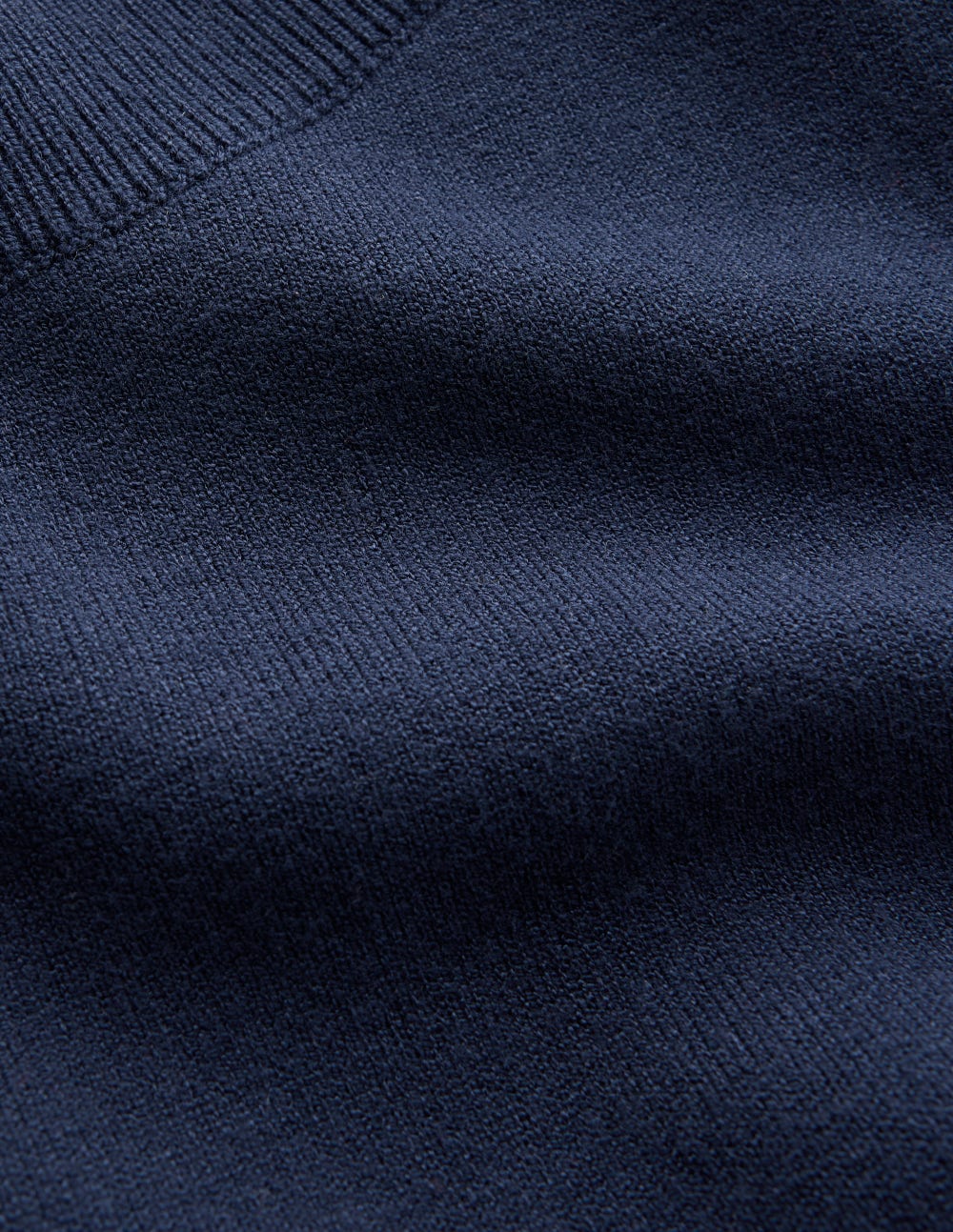 Tiana Strickkleid mit Bindeband vorn-Marineblau-7