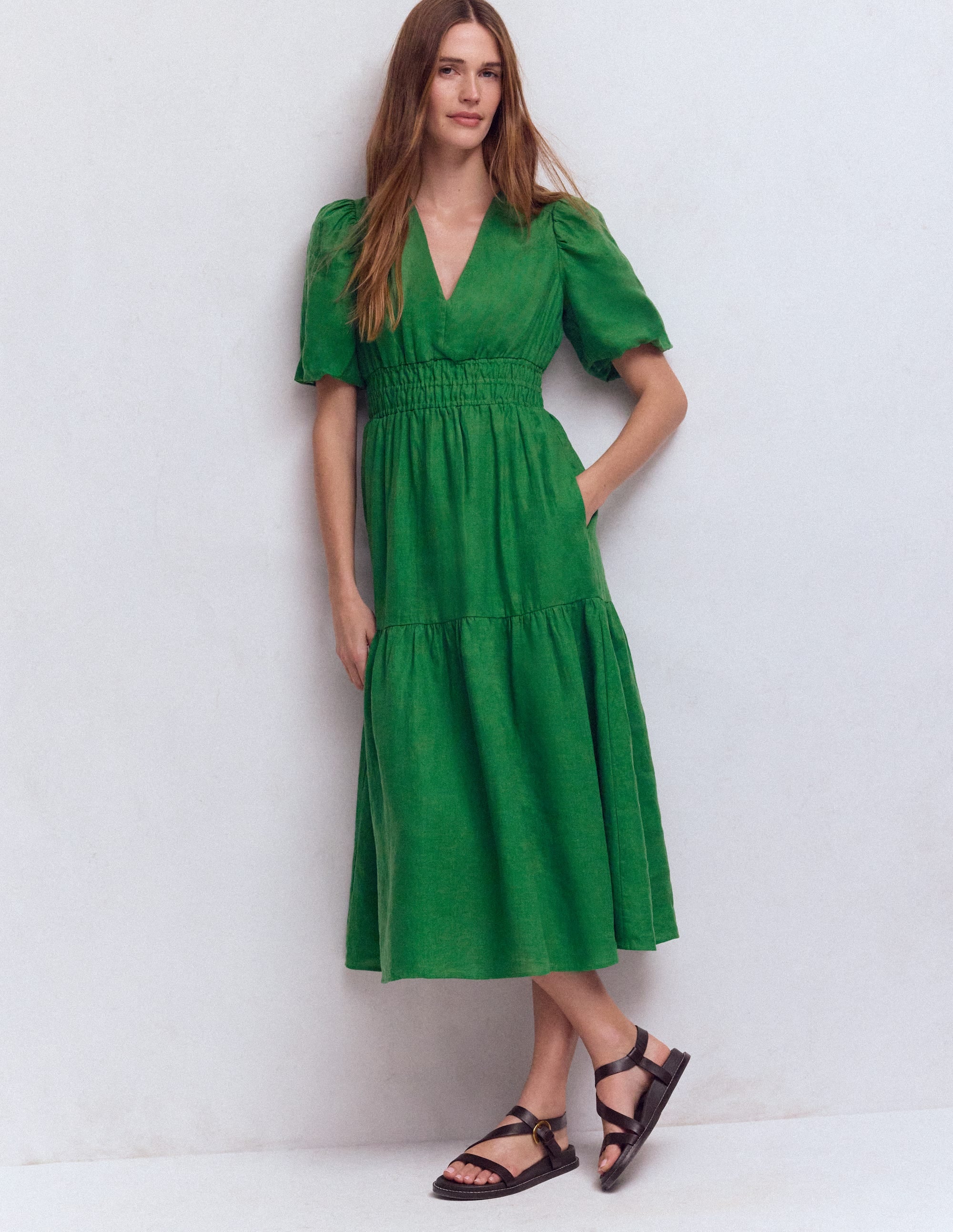 未使用 iRENE アイレネ Wrinkle Wrinkle Dress 36 未使用 iRENE