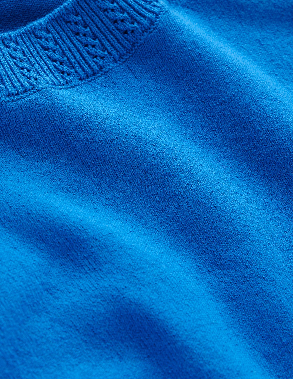 Emilia Pullunder aus Baumwolle mit Rundhalsausschnitt-Blau-6