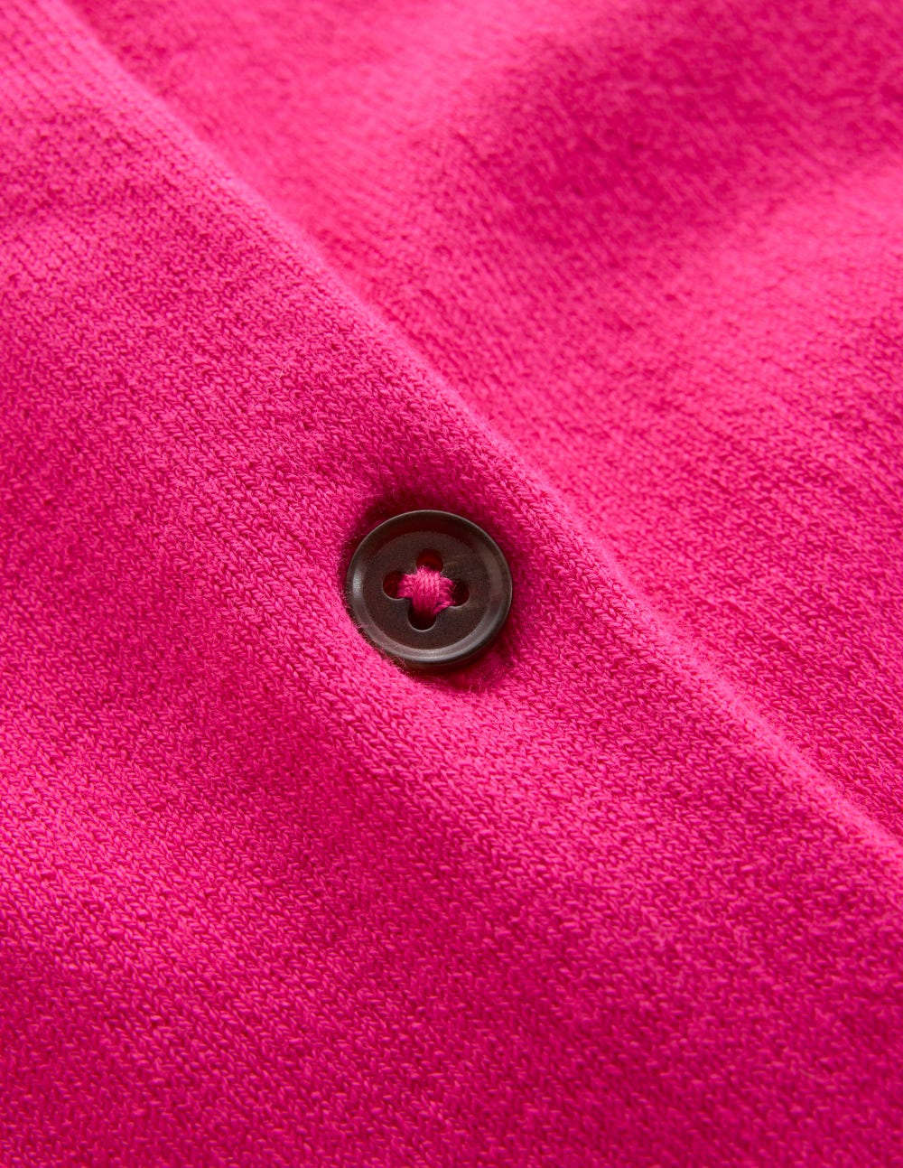 Emilia Baumwollstrickjacke mit Rundhalsausschnitt-Rosarot - Image 6