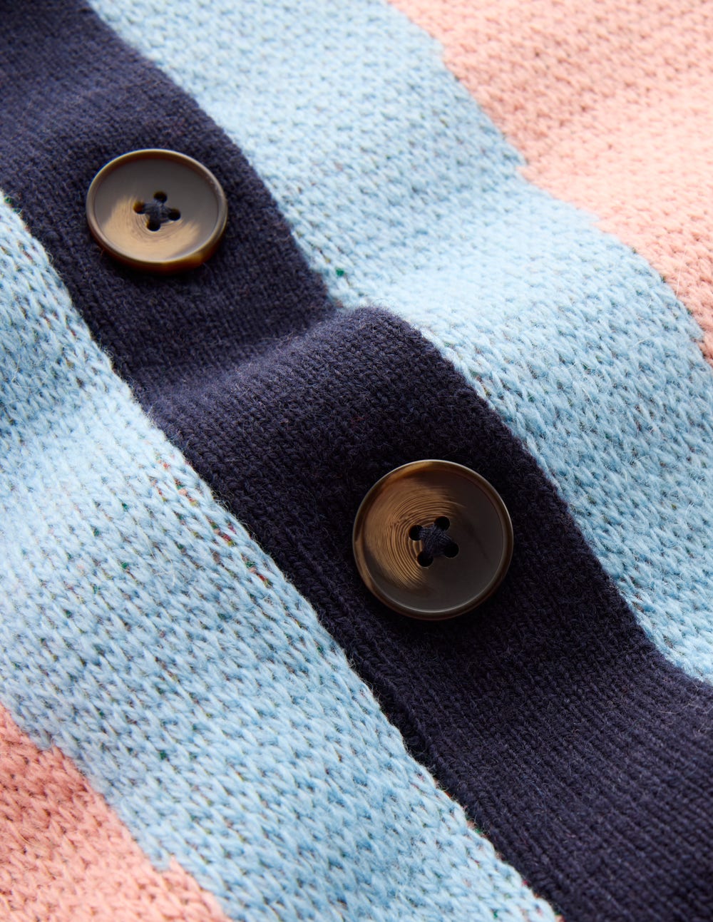 Abi Jacquard-Strickjacke-Arc-en-ciel multi-4