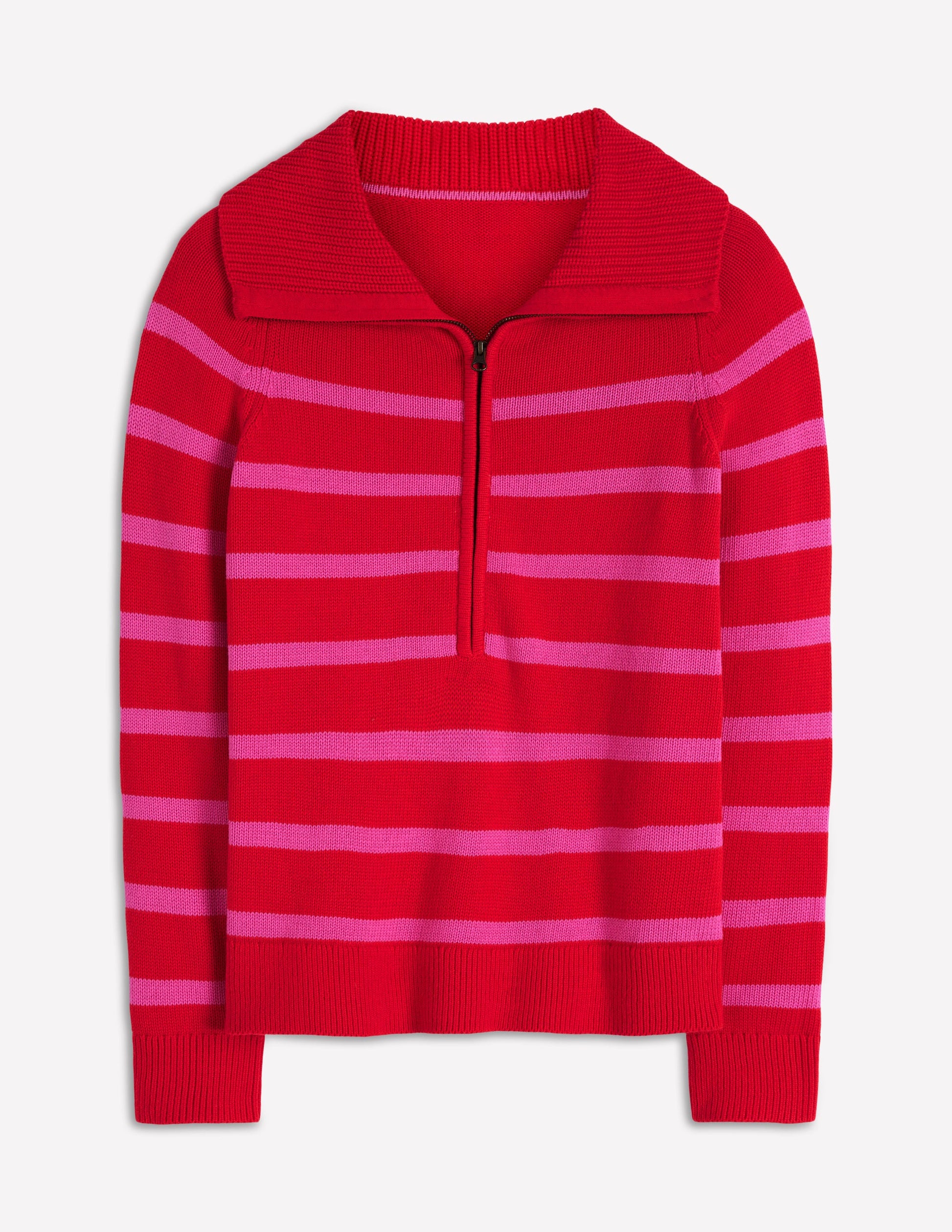 Pull doux ajouré perlé col montant - Rose - Femme - 39.99 Pull doux ajouré perlé col montant - Rose - Femme - 39.99
