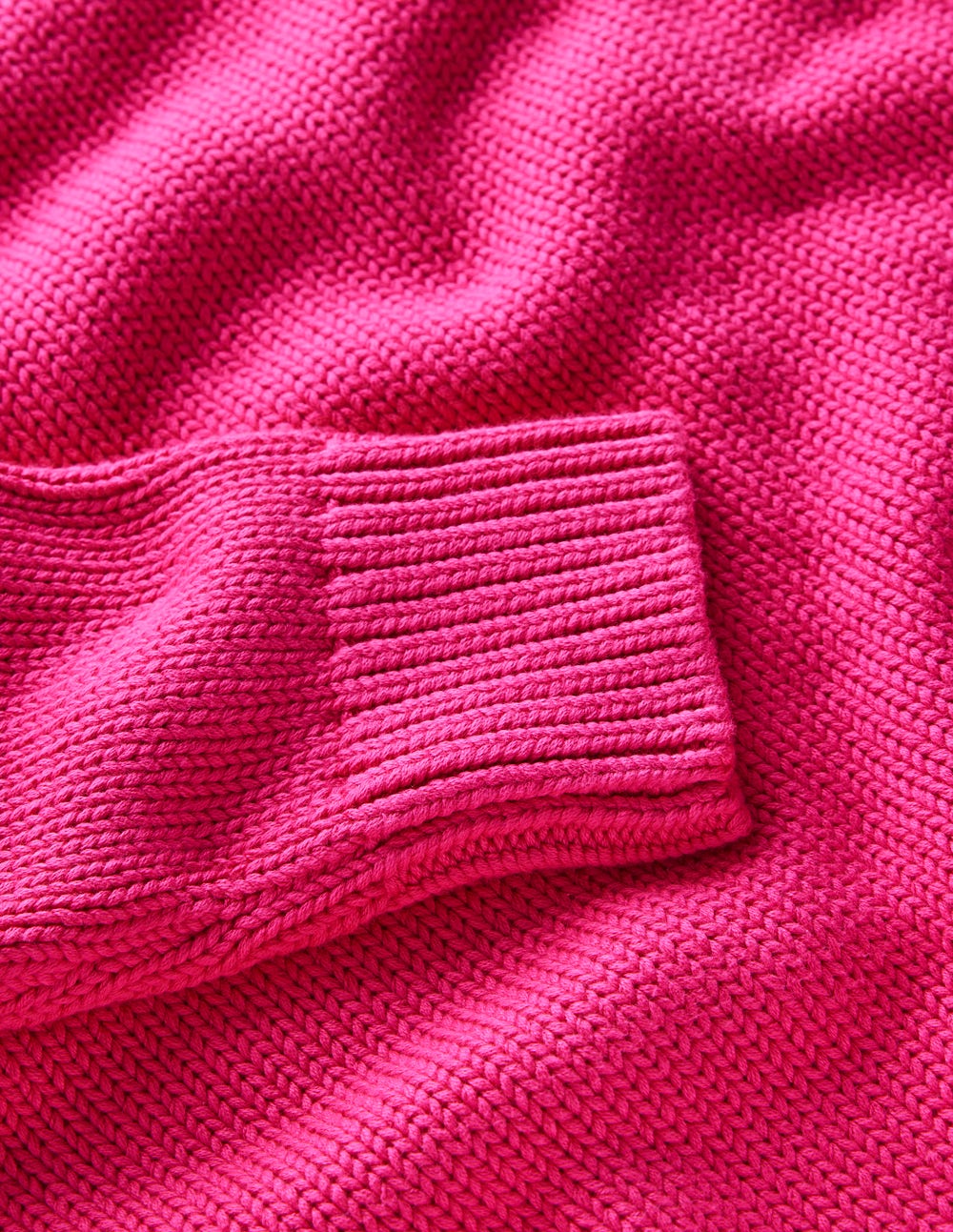 Lucy Oversize-Baumwollpullover-Rosarot - Image 7