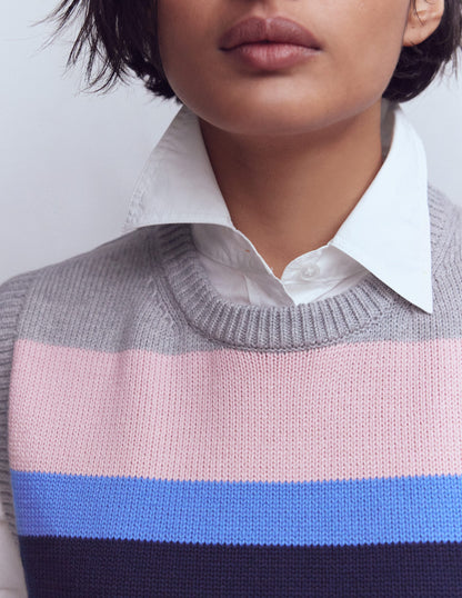 Lucy Baumwoll-Oberteil-Bunt, Regenbogen-3