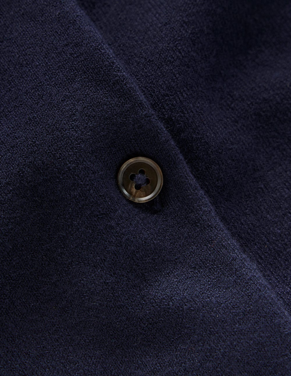 Emilia Verkürzte Baumwollstrickjacke-Marineblau - Image 7
