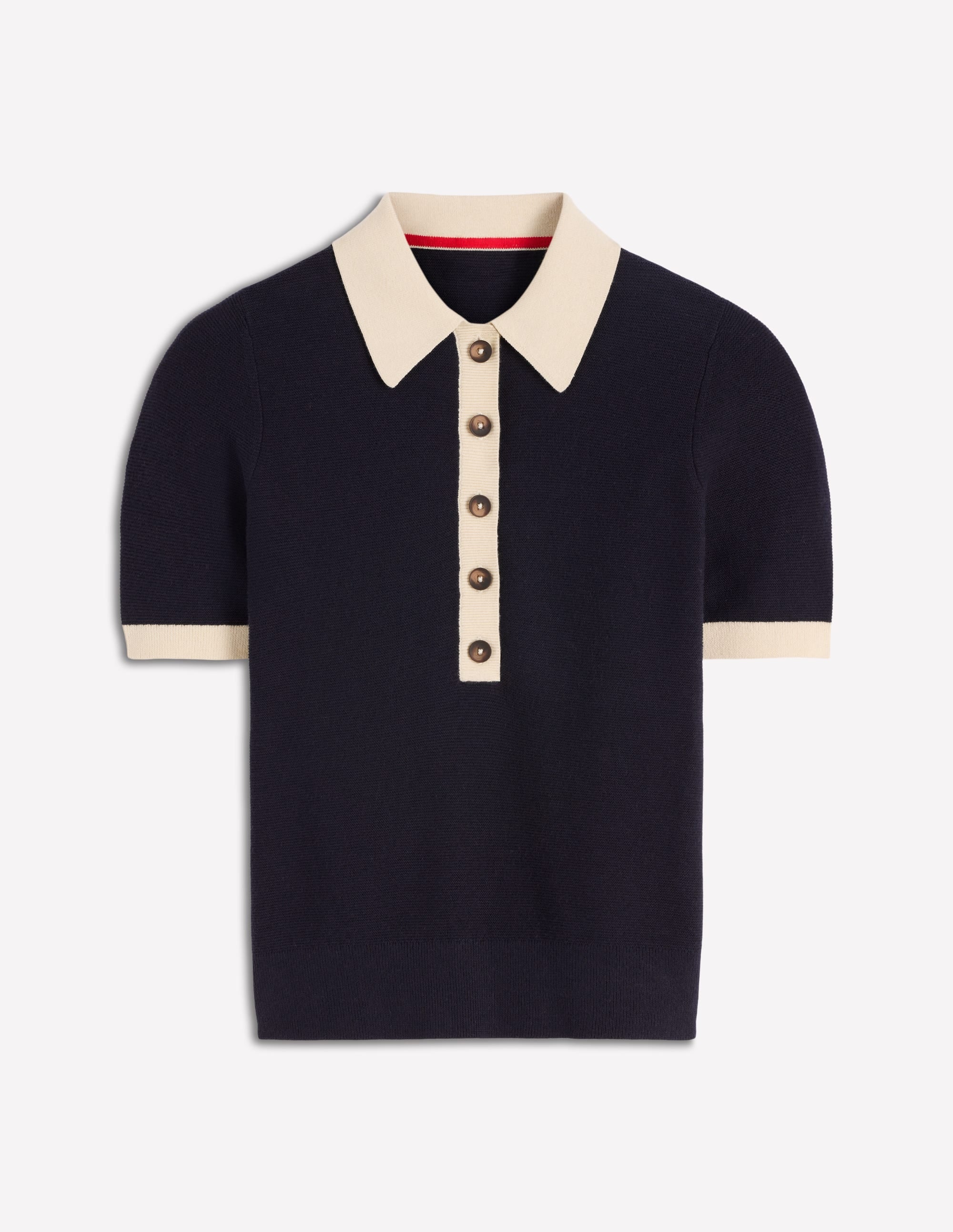 T-shirt Grace colourblock-Bleu marine - Image 6